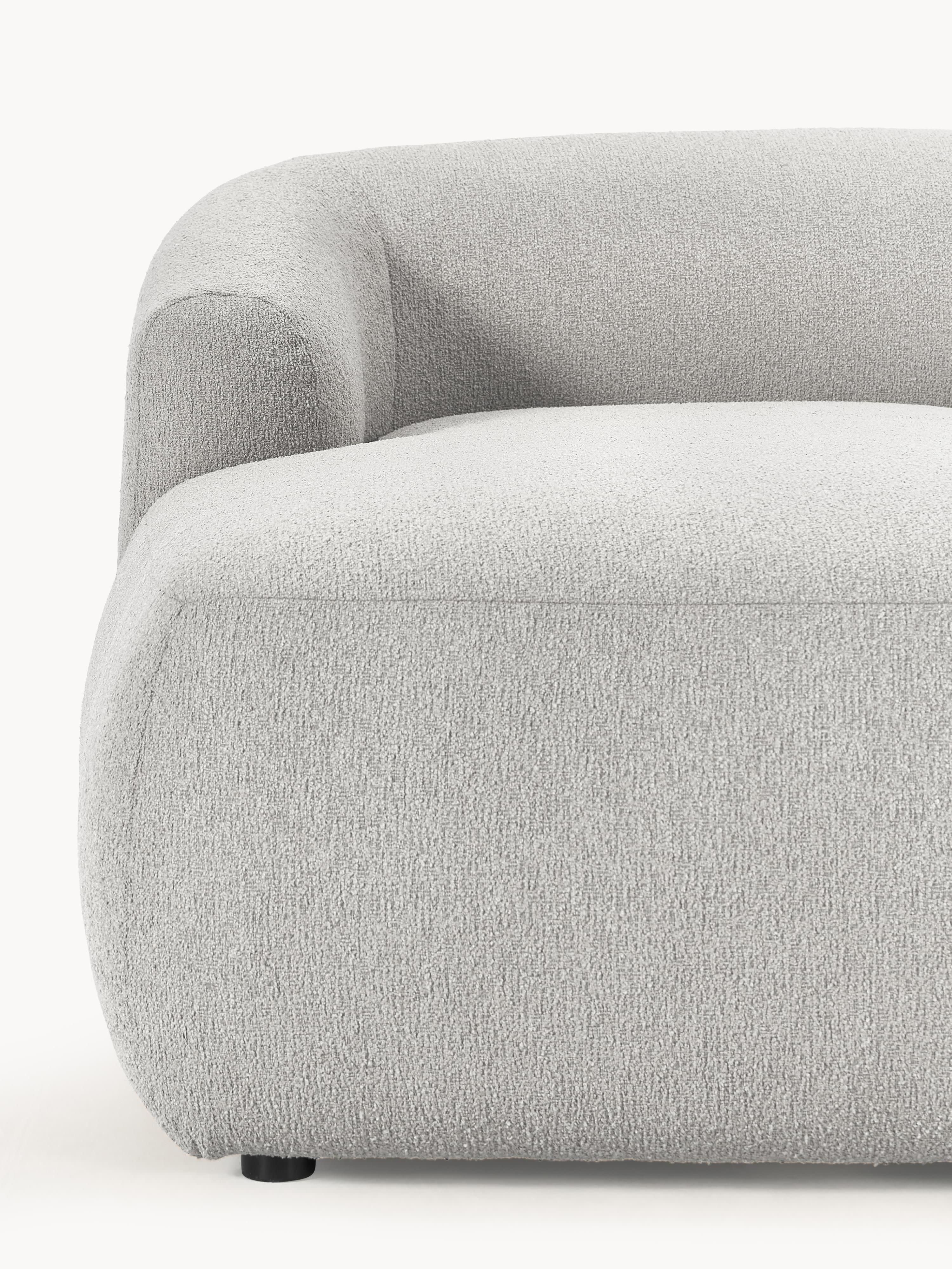 Bouclé-Chaise-Eckmodul Sofia