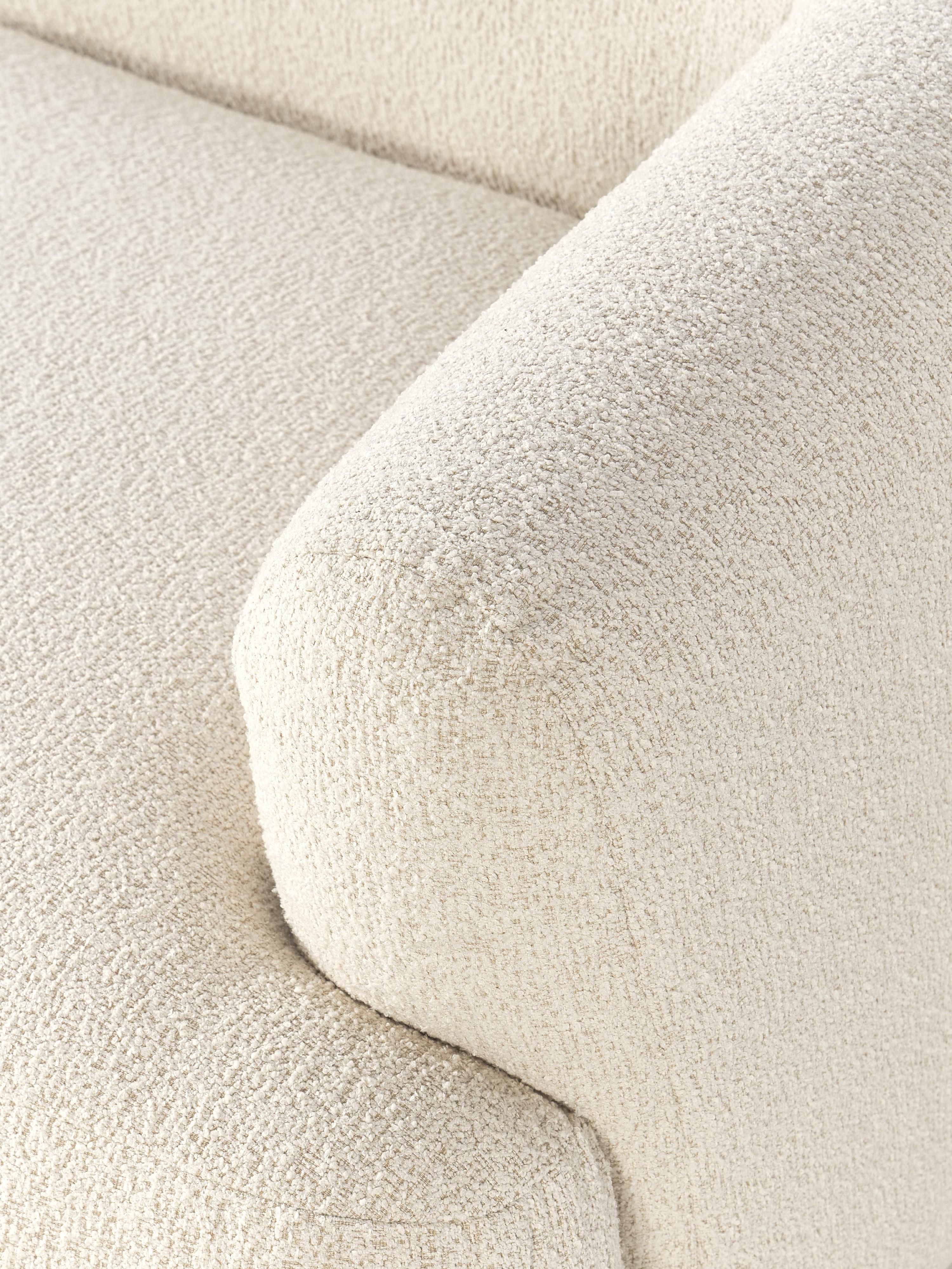 Modulare Bouclé-Chaise Sofia (2-Sitzer)