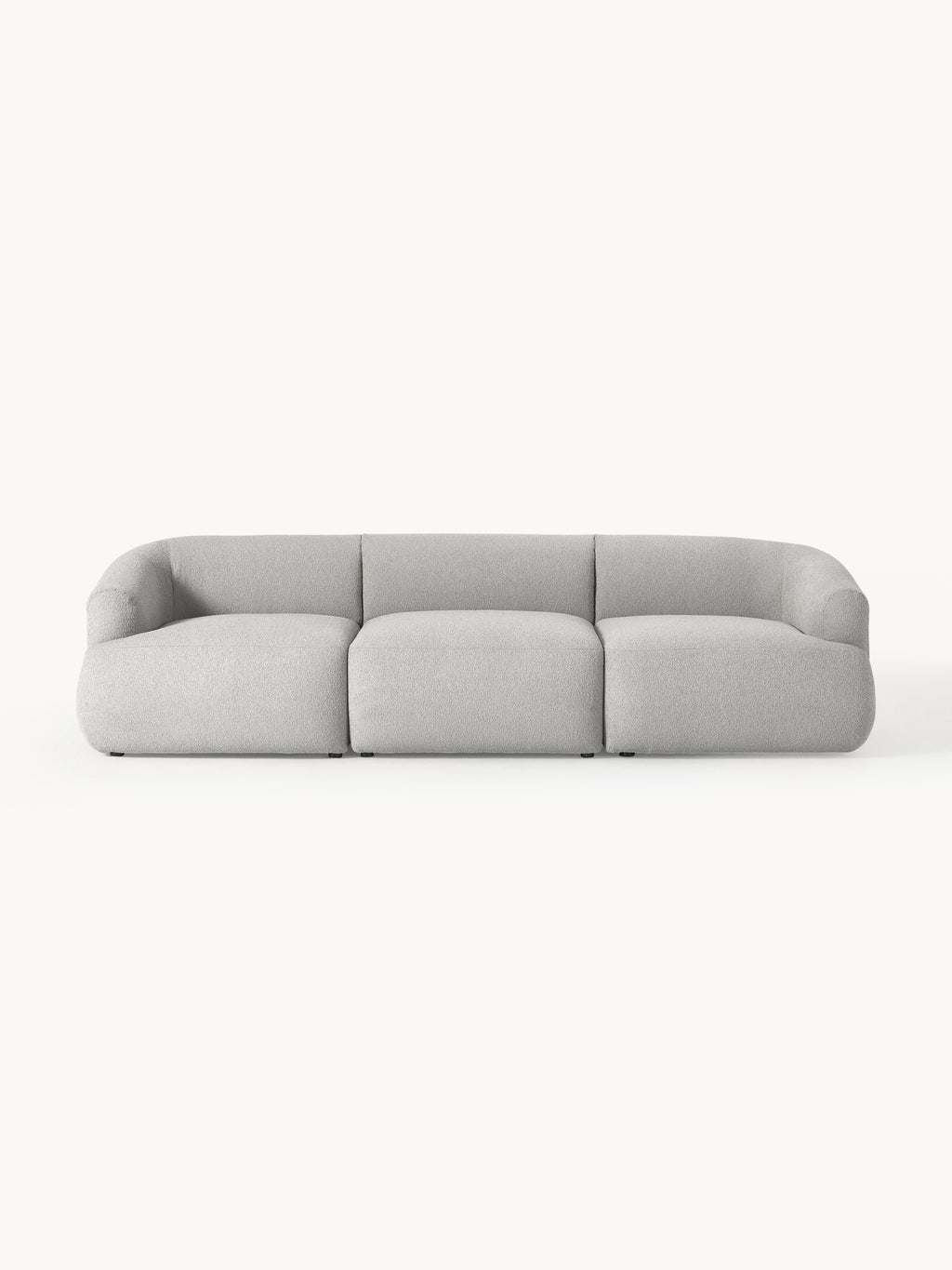 Galeriebild 1 - Modulares Bouclé-Sofa Sofia (3-Sitzer)