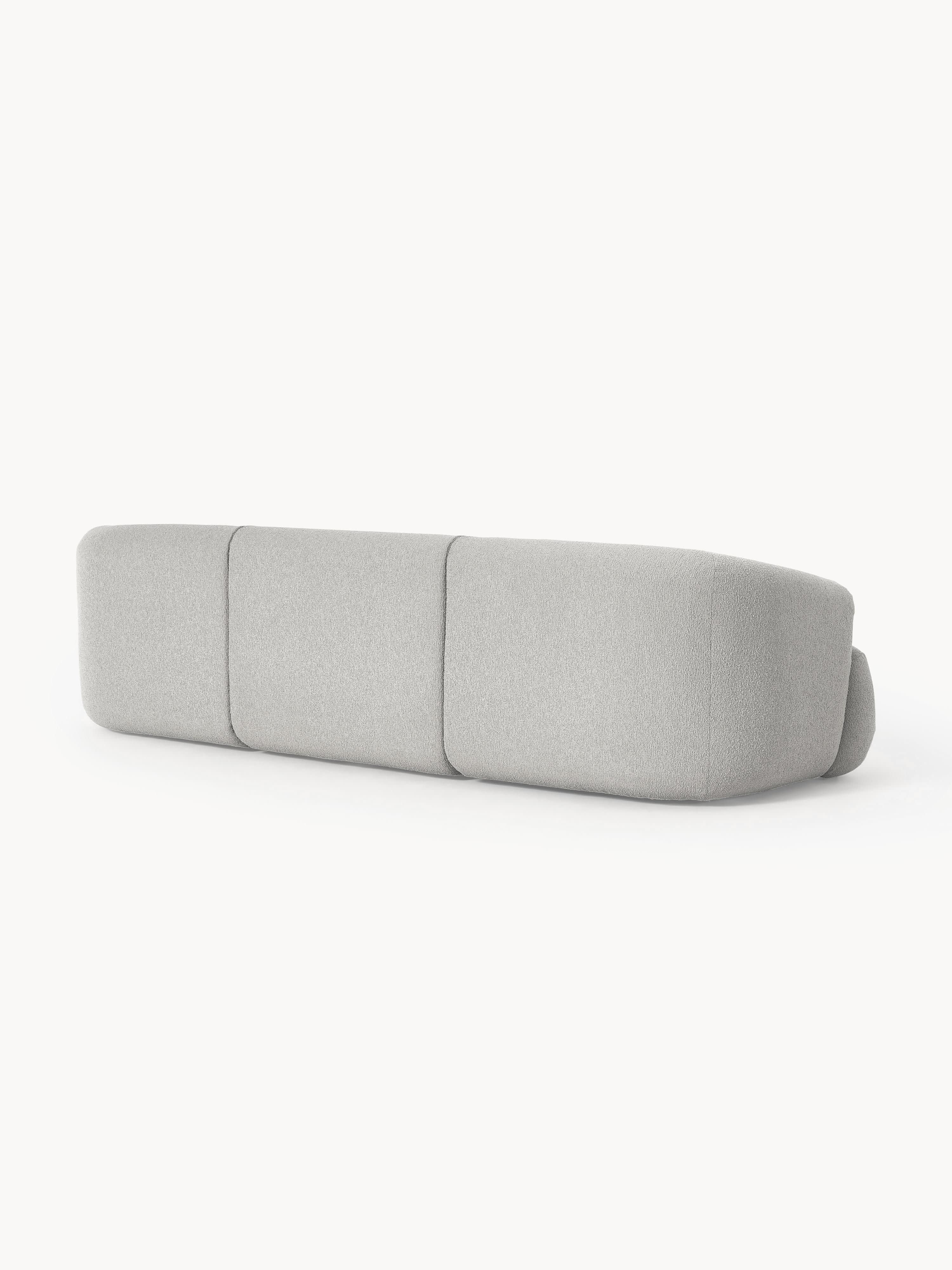 Modulares Bouclé-Sofa Sofia (3-Sitzer)