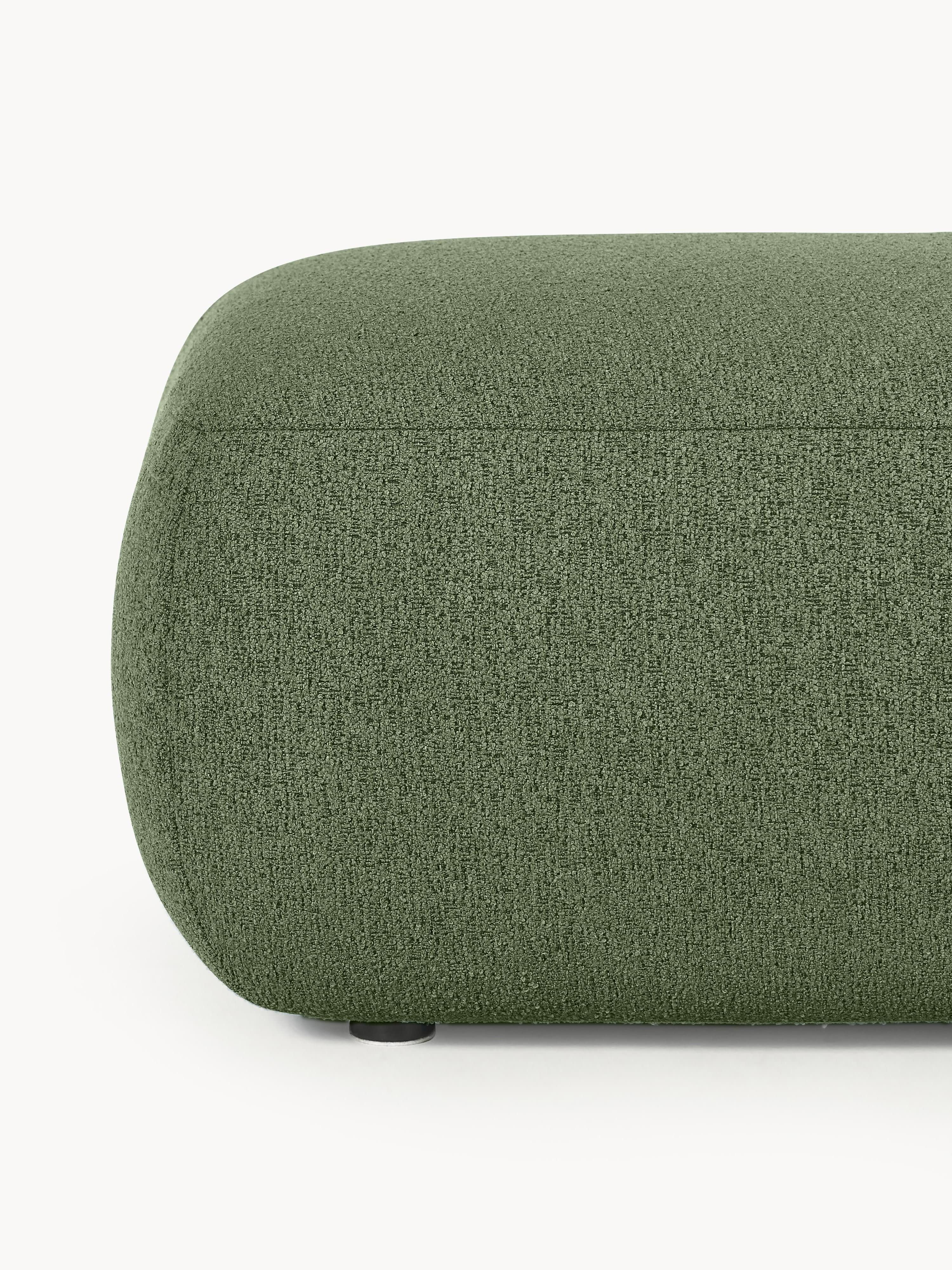 Modulare Bouclé-Chaise Sofia (2-Sitzer)