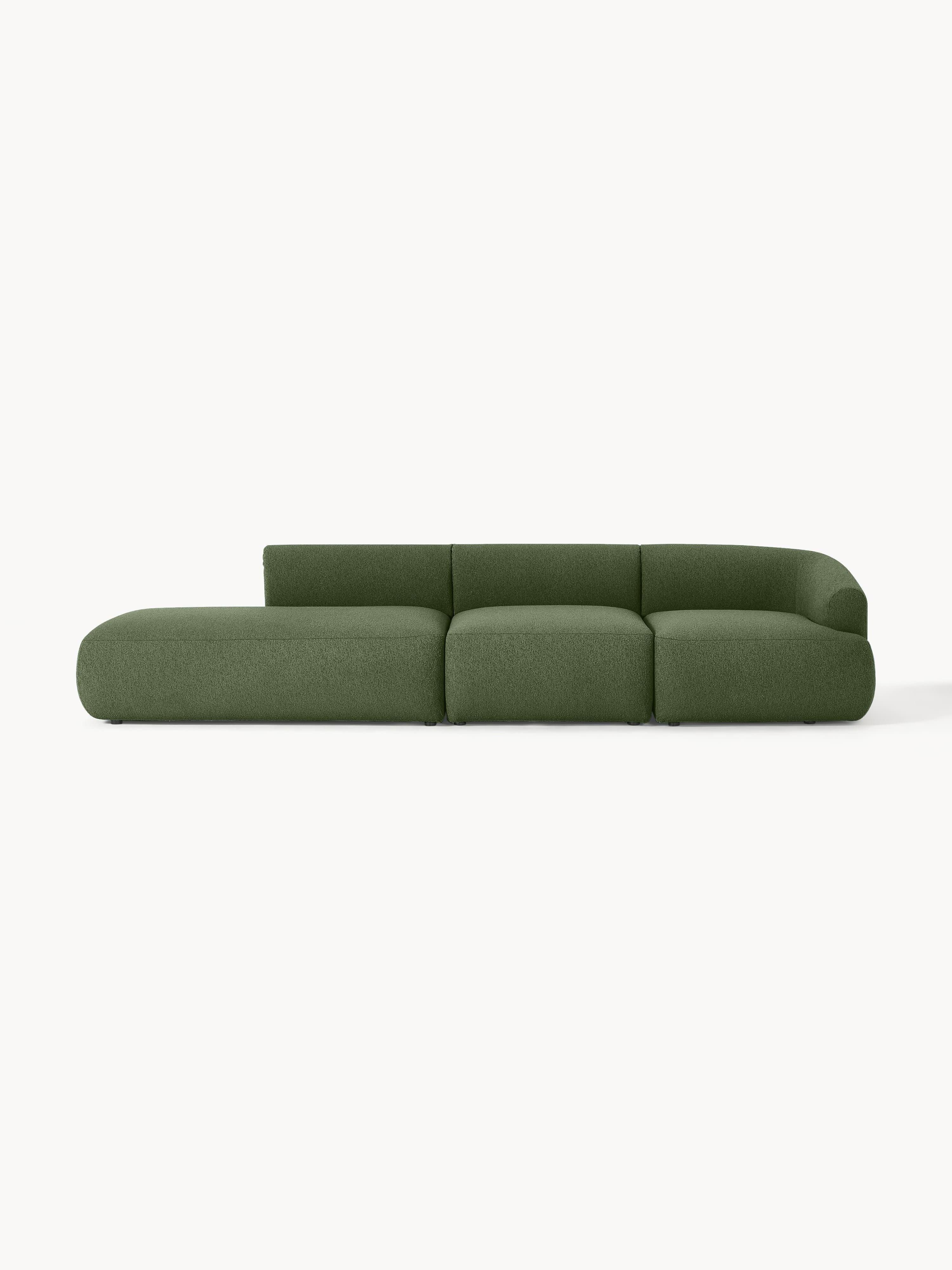 Galeriebild 1 - Modulare Bouclé-Chaise Sofia (2-Sitzer)