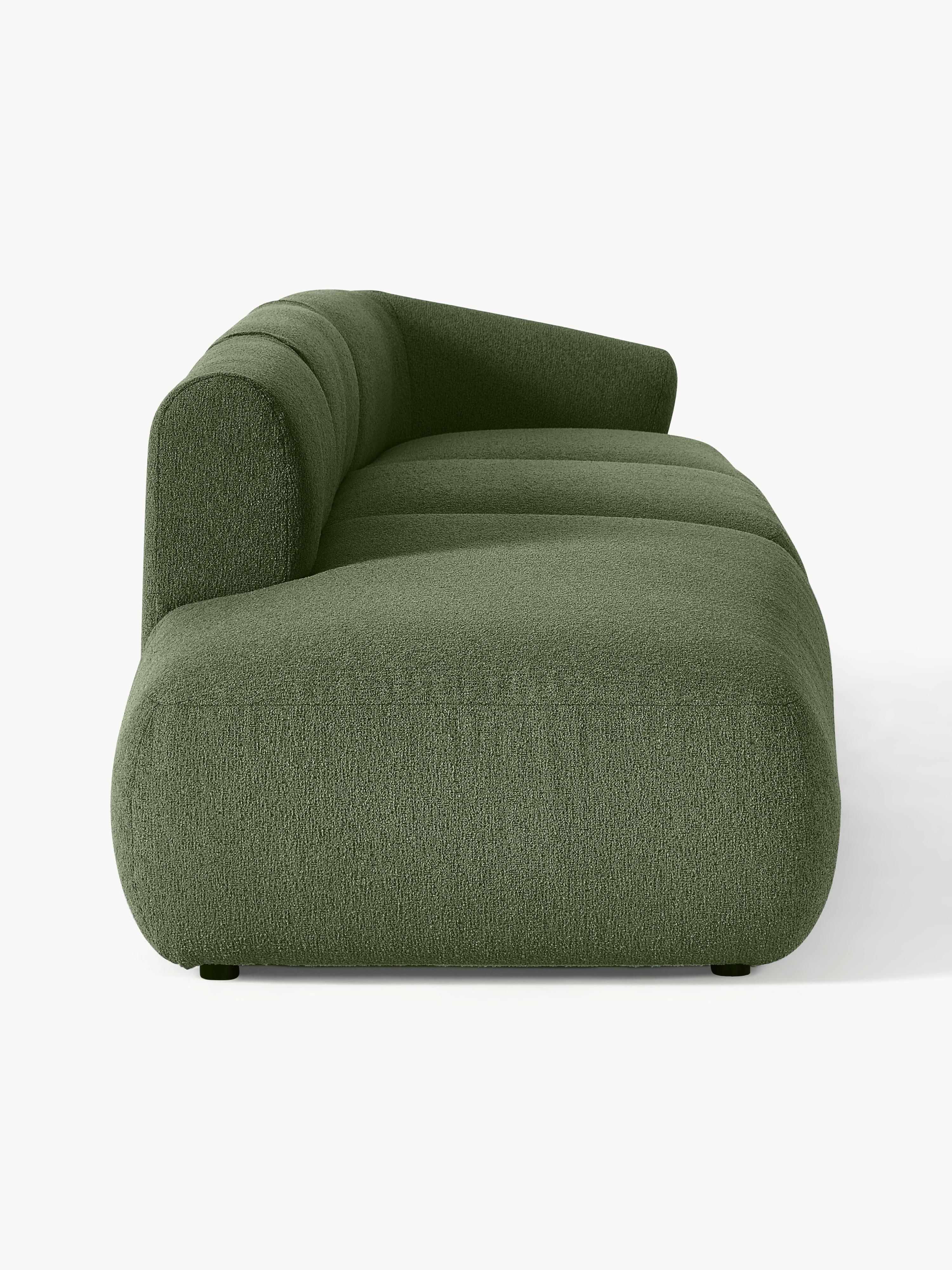 Modulare Bouclé-Chaise Sofia (2-Sitzer)