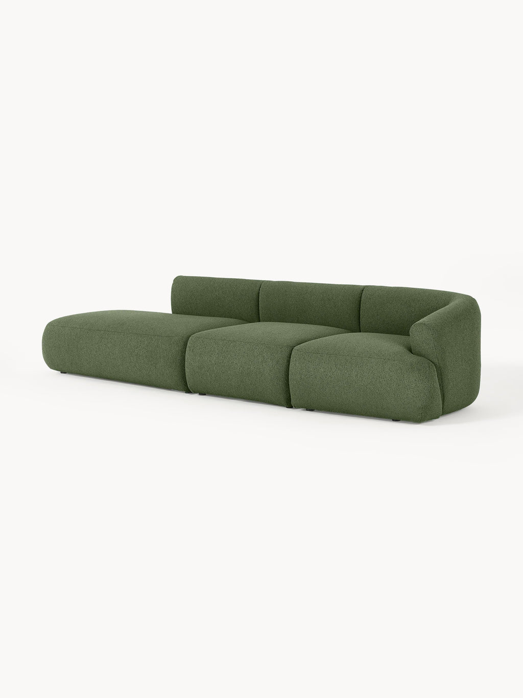 Modulare Bouclé-Chaise Sofia (2-Sitzer)