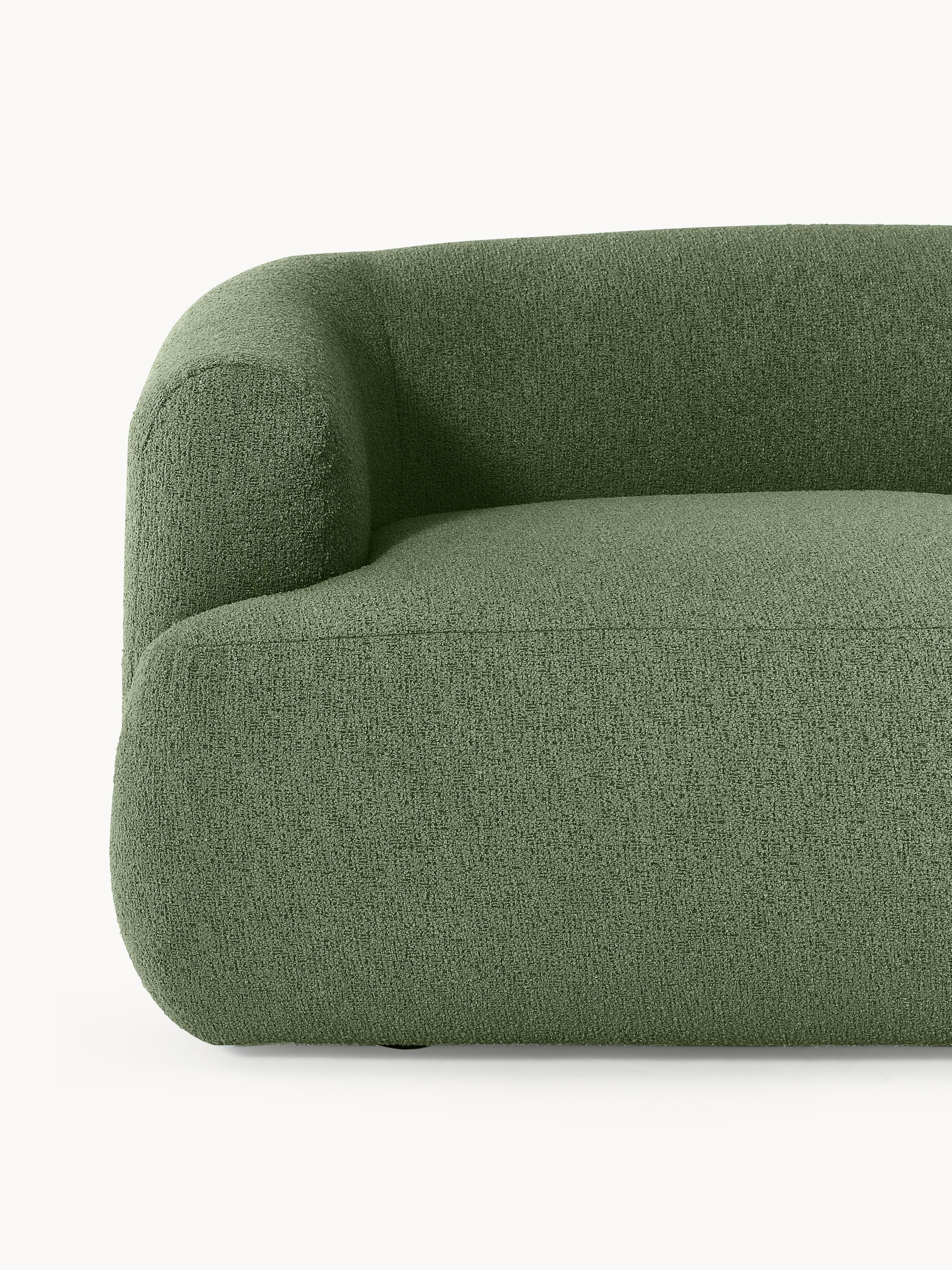 Modulares Bouclé-Ecksofa Sofia (4-Sitzer)