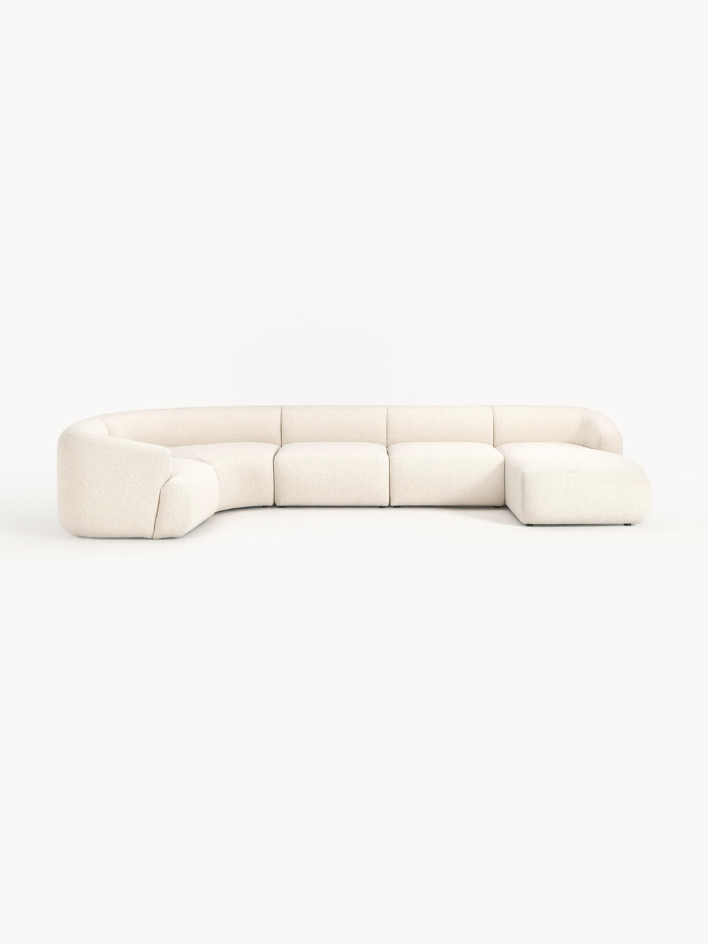 Modulares Bouclé-XL-Sofa Sofia