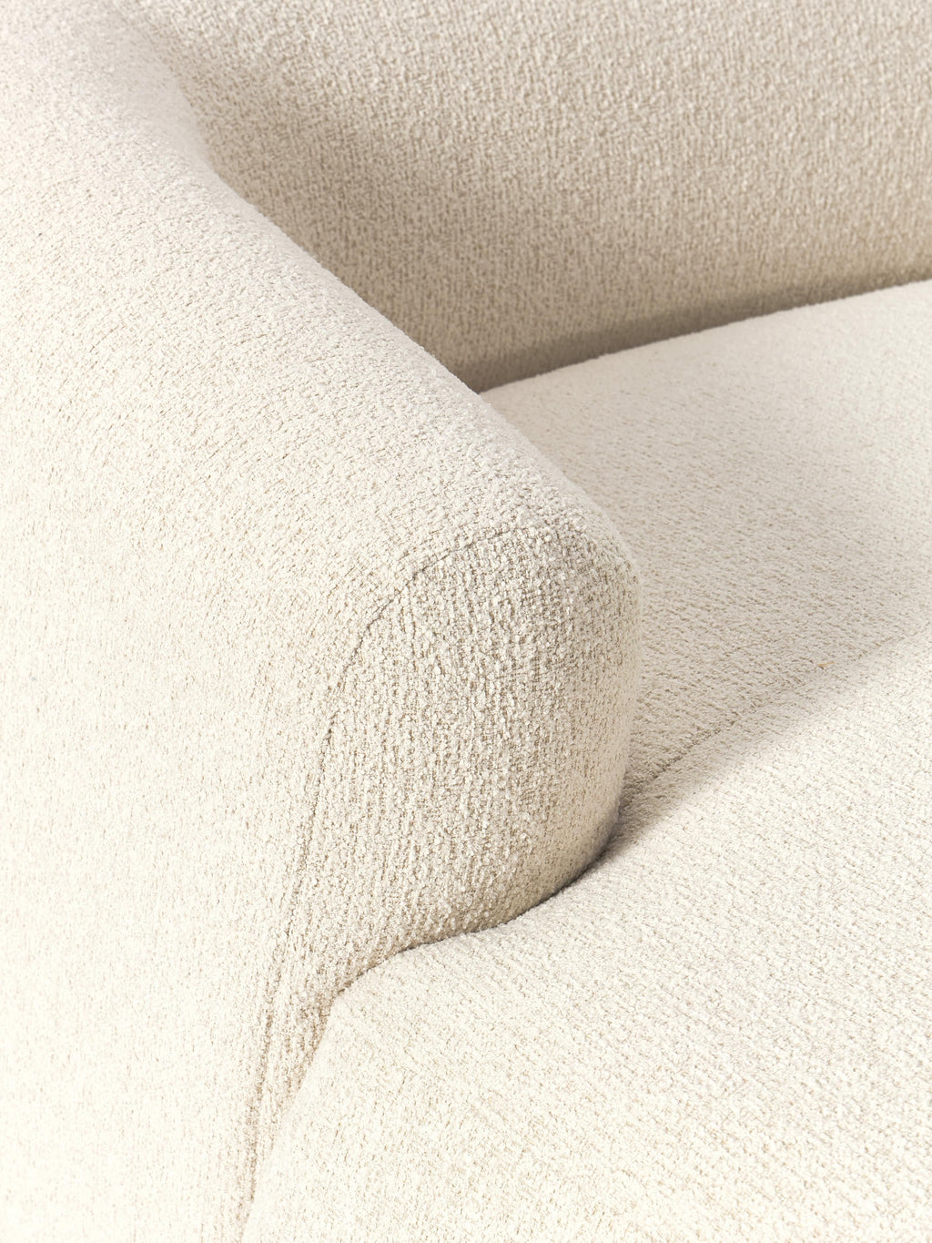 Modulares Bouclé-XL-Sofa Sofia