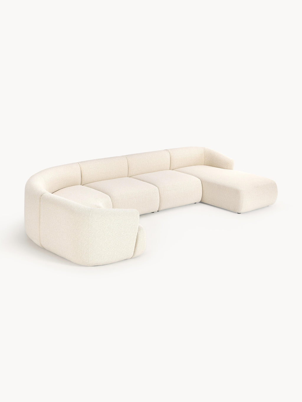 Galeriebild 1 - Modulares Bouclé-XL-Sofa Sofia