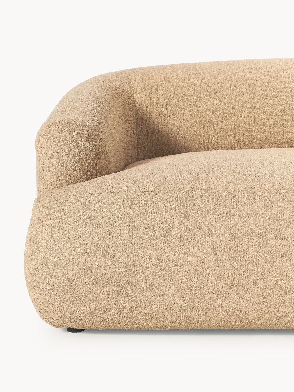 Modulares Bouclé-Sofa Sofia (2-Sitzer)