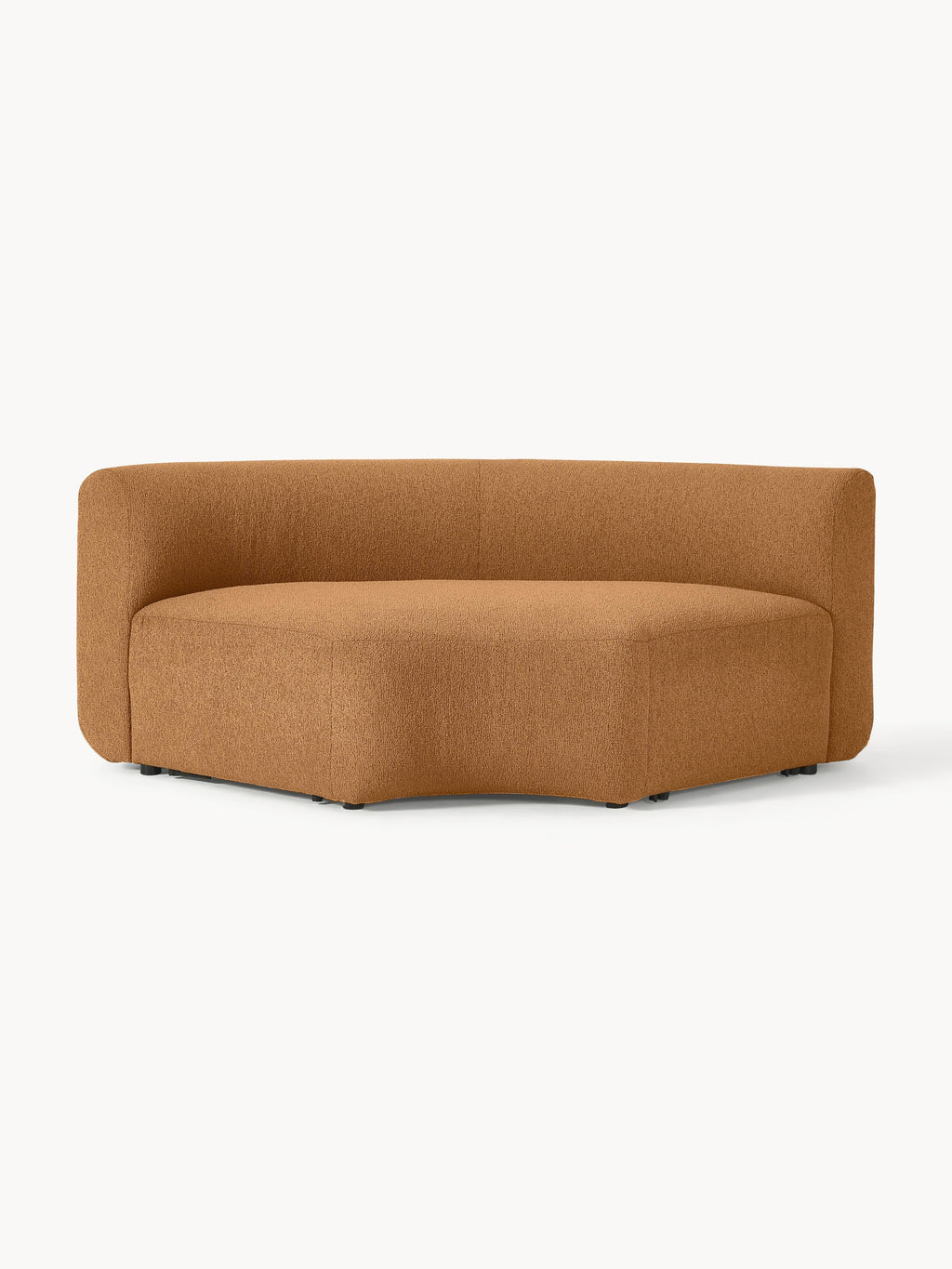 Galeriebild 1 - Rundes Bouclé-Eckmodul Sofia
