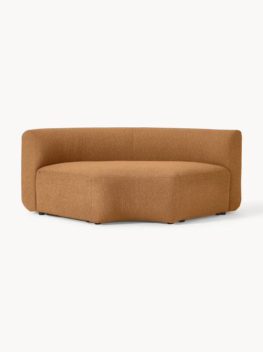 Galeriebild 1 - Rundes Bouclé-Eckmodul Sofia