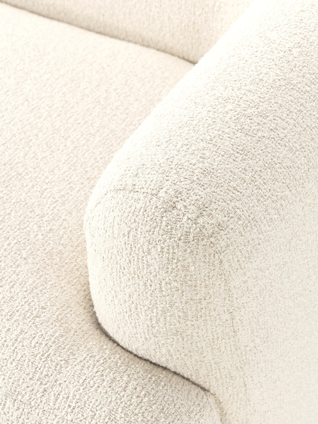 Modulares Bouclé-Sofa Sofia (2-Sitzer)