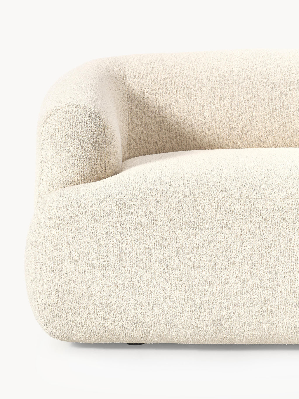 Modulares Bouclé-Sofa Sofia (2-Sitzer)