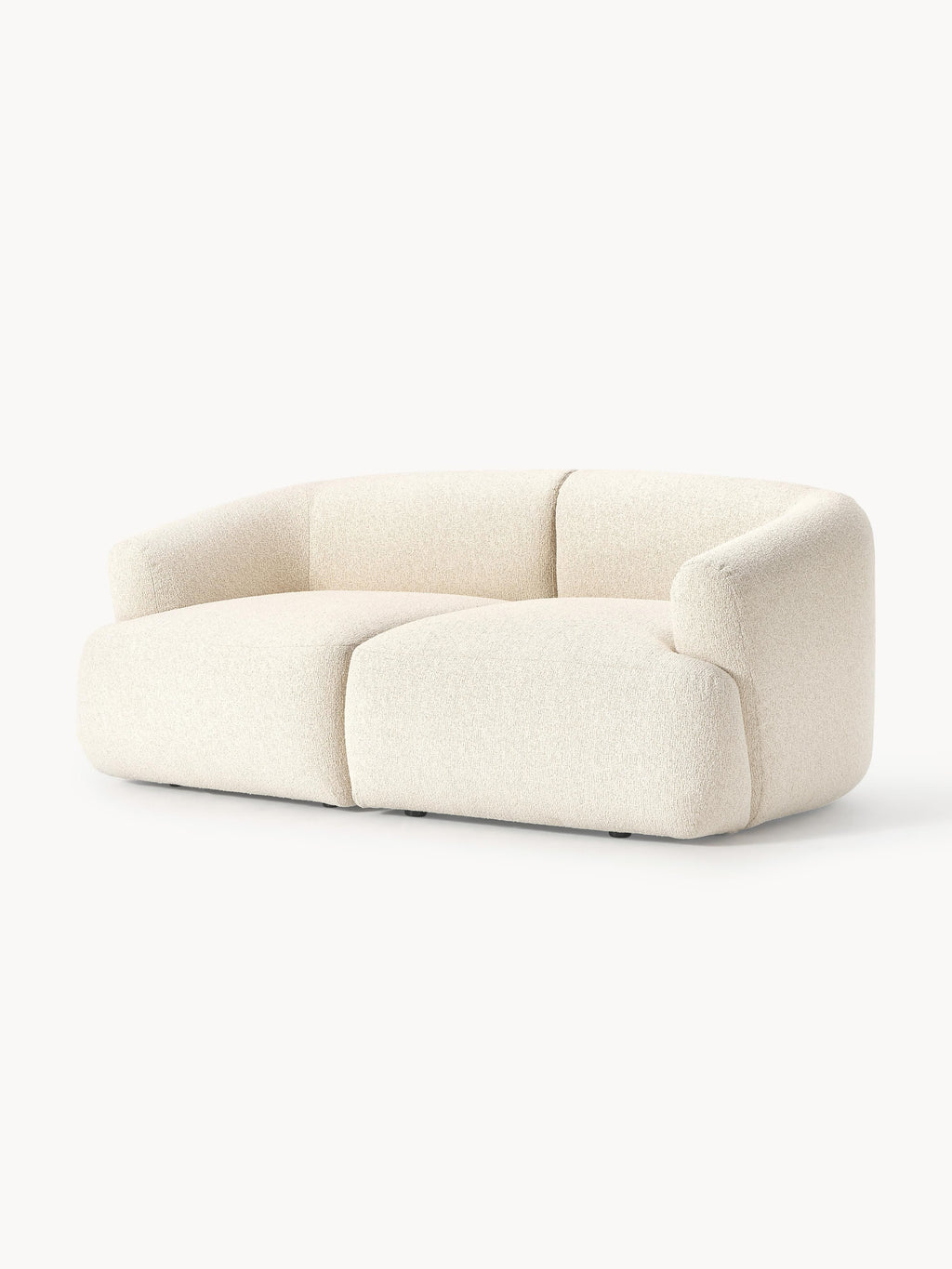 Modulares Bouclé-Sofa Sofia (2-Sitzer)