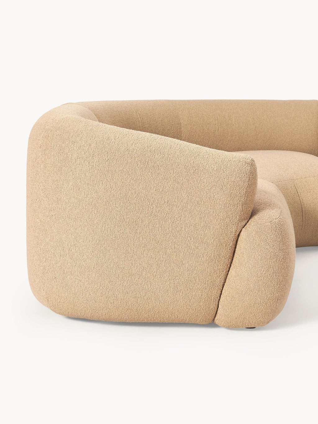 Modulares Bouclé-XL-Sofa Sofia