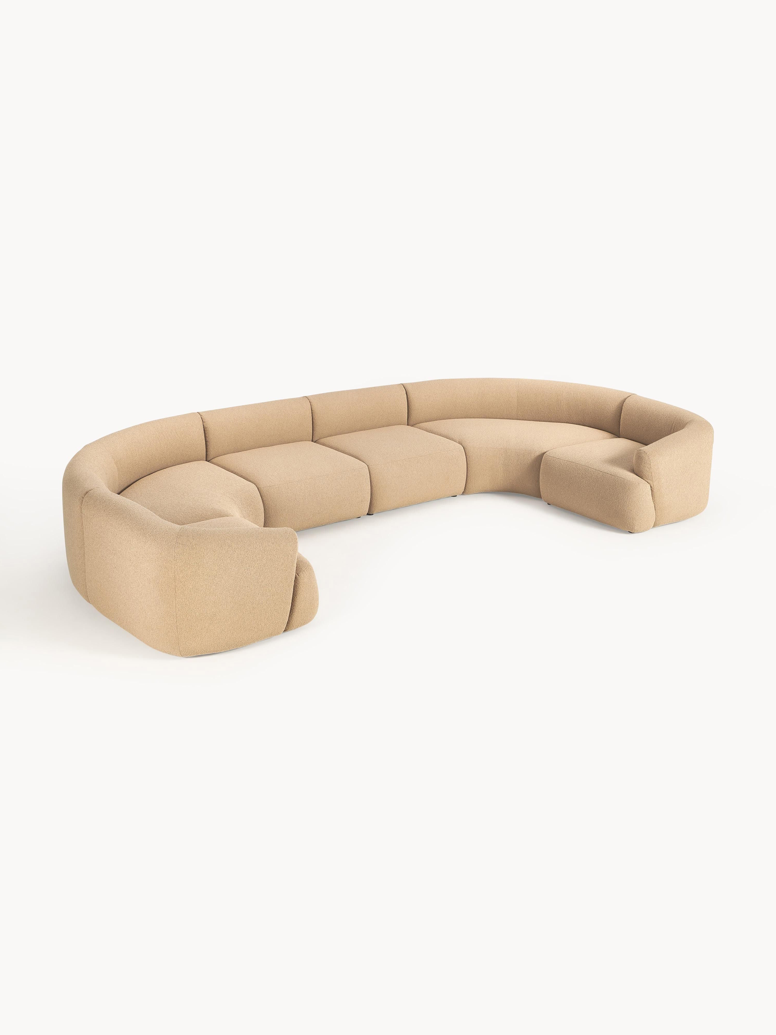 Galeriebild 1 - Modulares Bouclé-XL-Sofa Sofia
