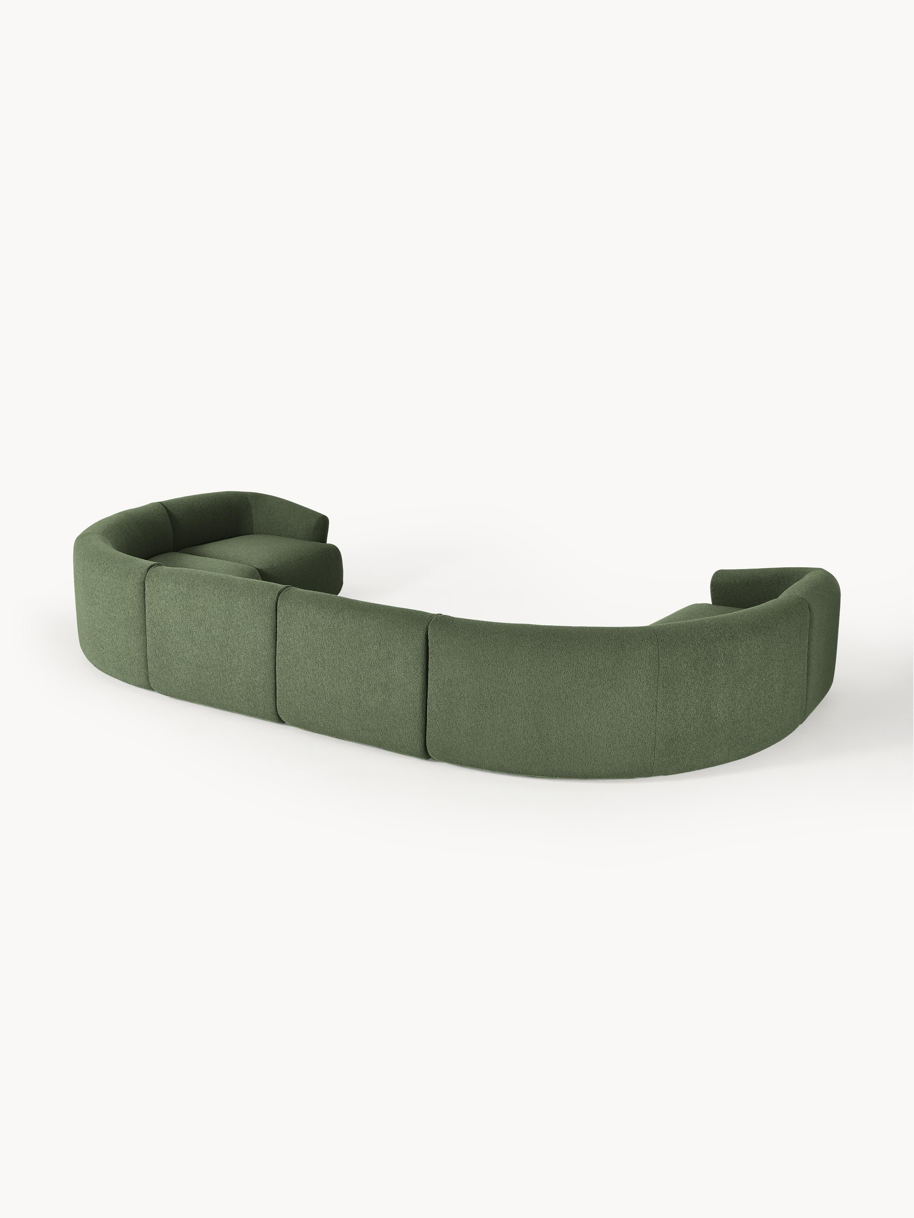 Modulares Bouclé-XL-Sofa Sofia
