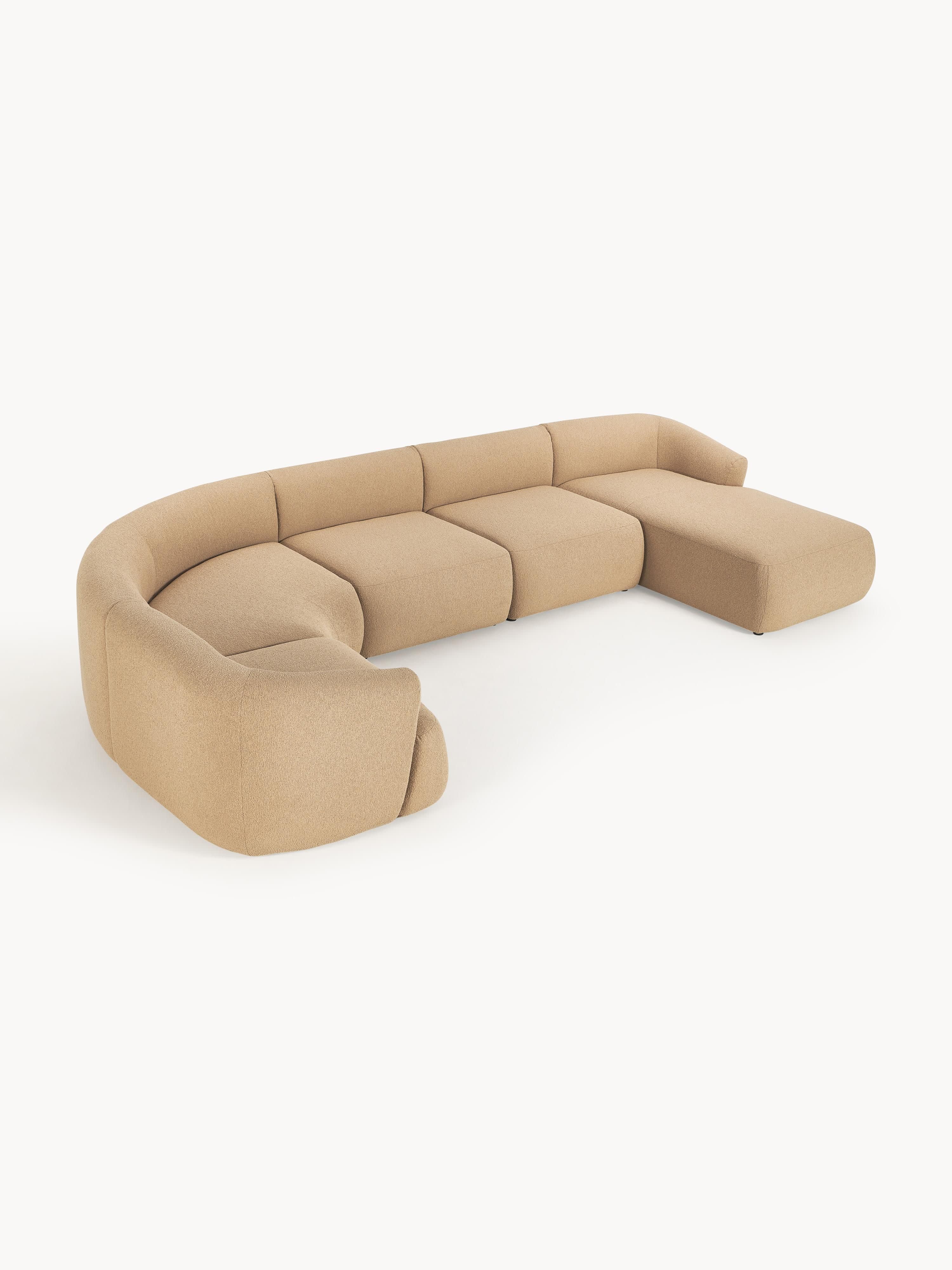 Galeriebild 1 - Modulares Bouclé-XL-Sofa Sofia