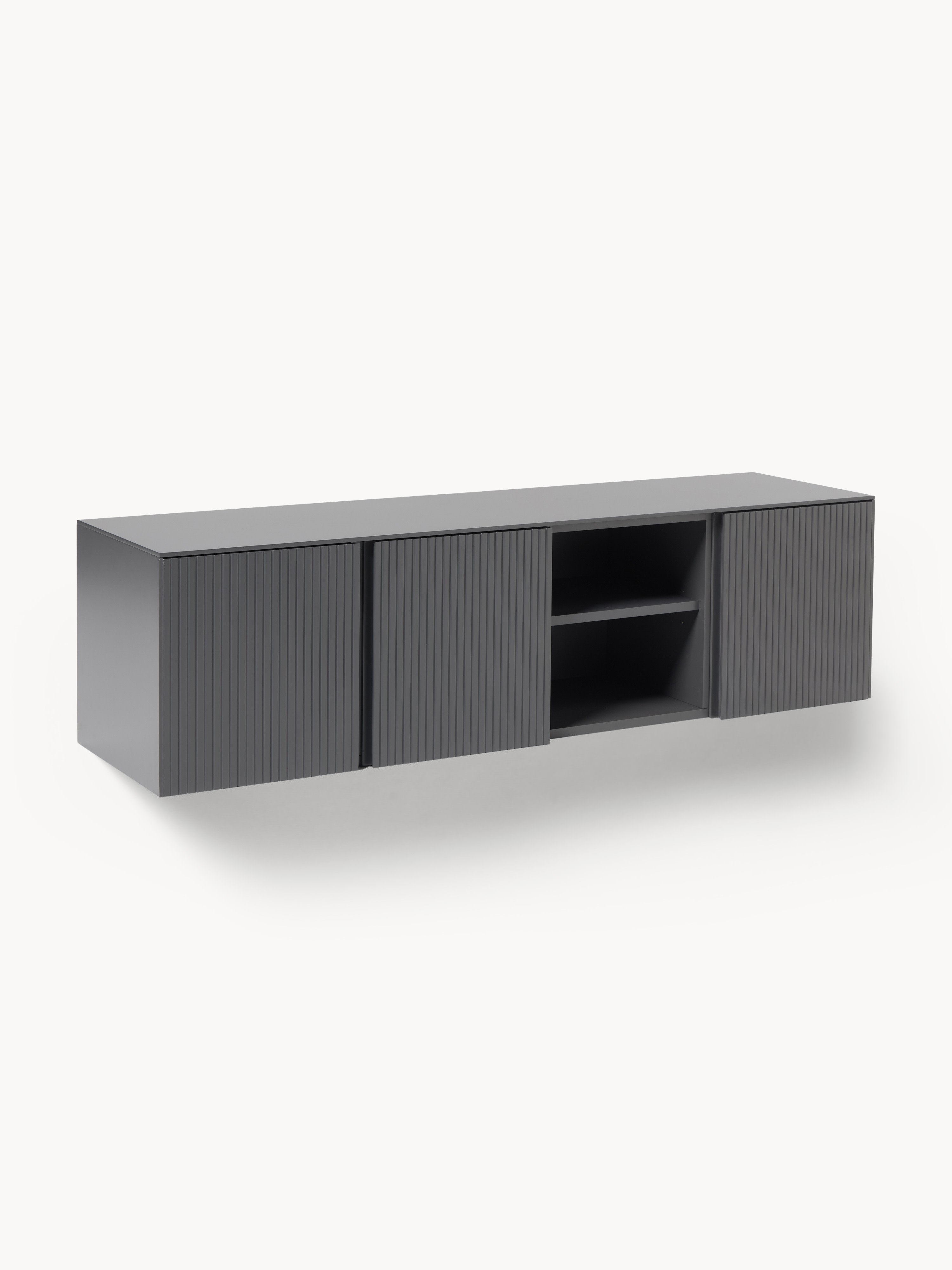 Galeriebild 1 - Lowboard Shea mit geriffelter Front