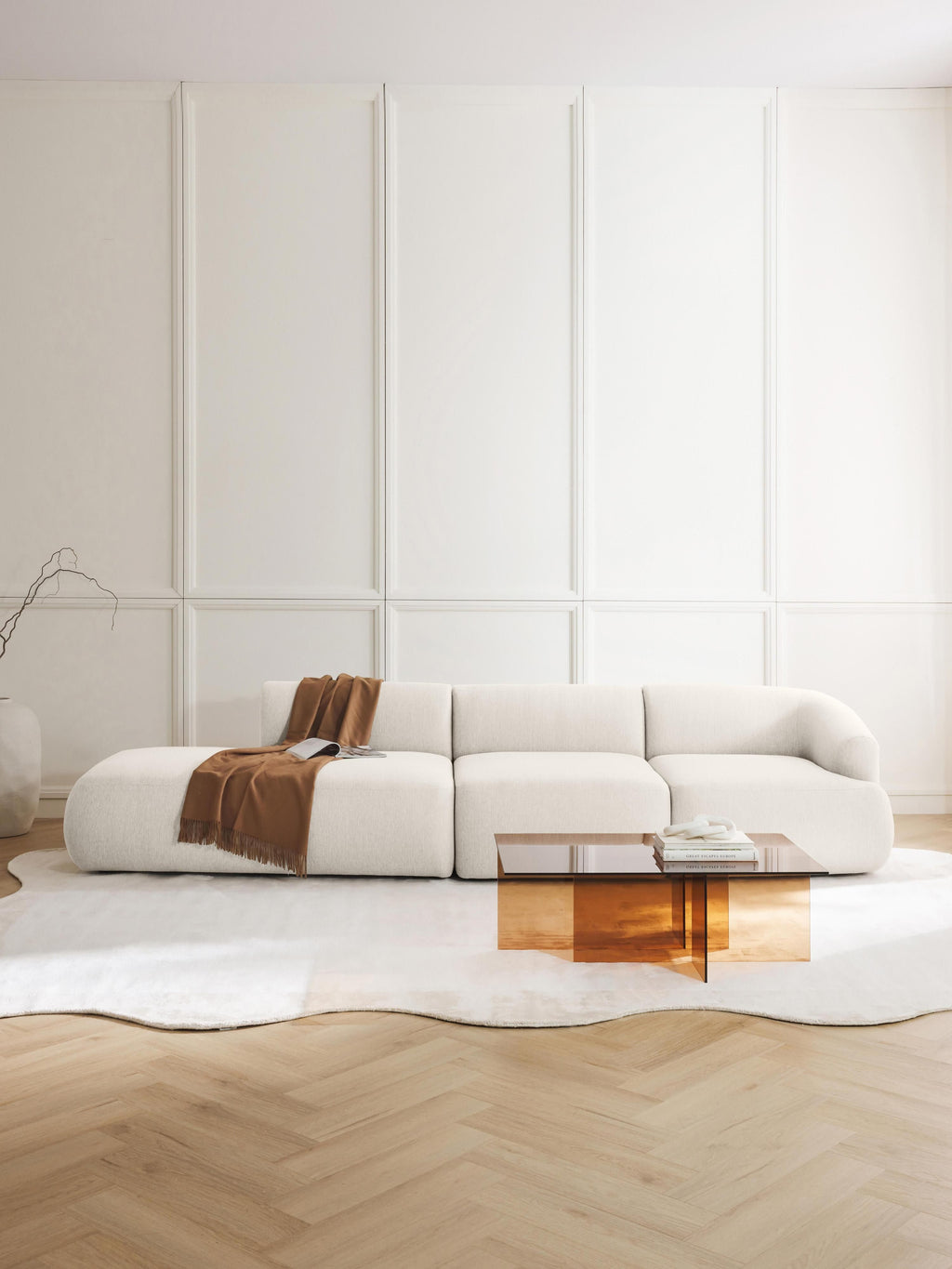 Modulare Chaise Sofia (2-Sitzer)