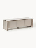 Galeriebild 1 - Lowboard Bruce aus Marmor und Metall