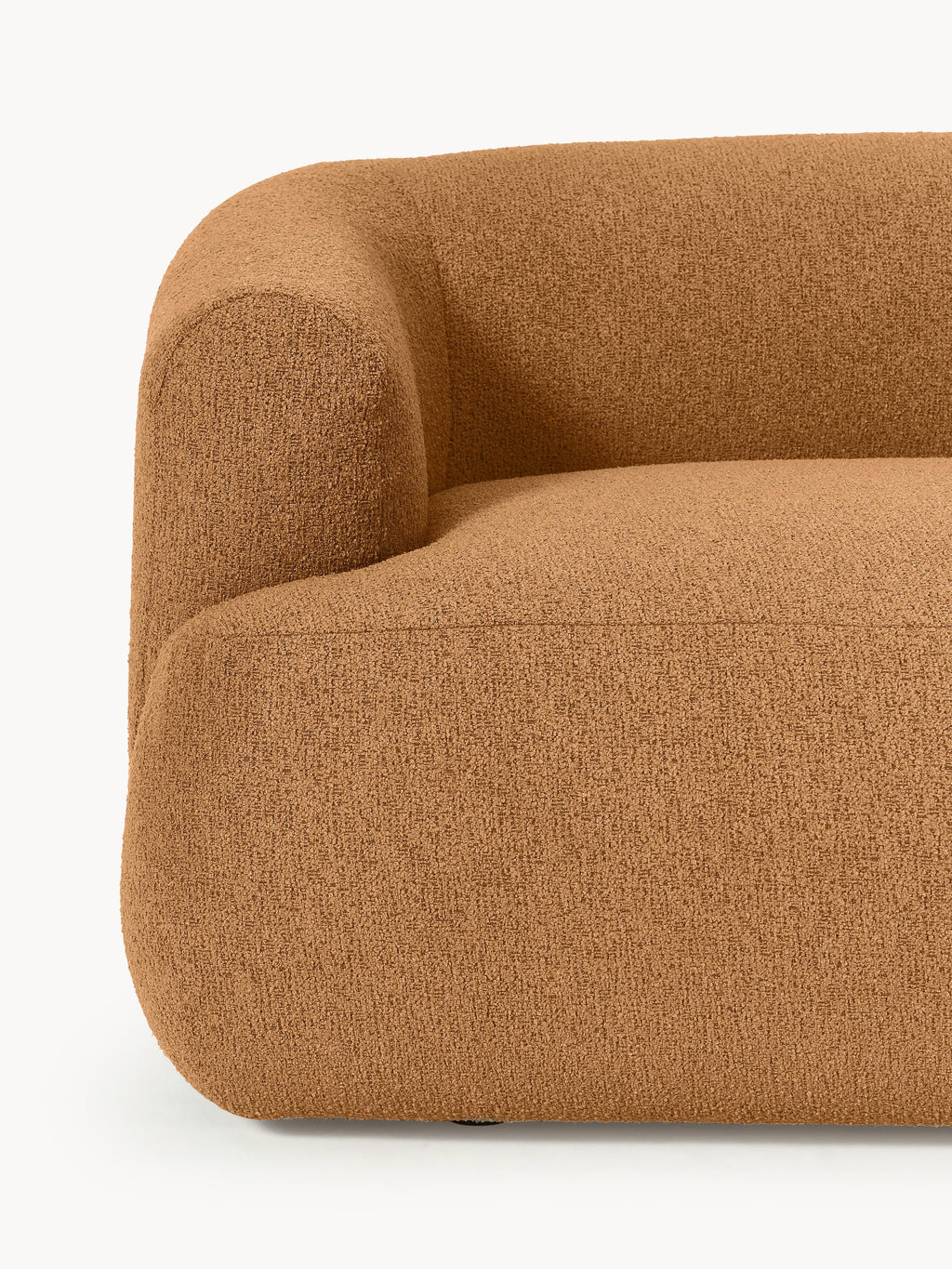 Modulares Bouclé-Sofa Sofia (3-Sitzer)