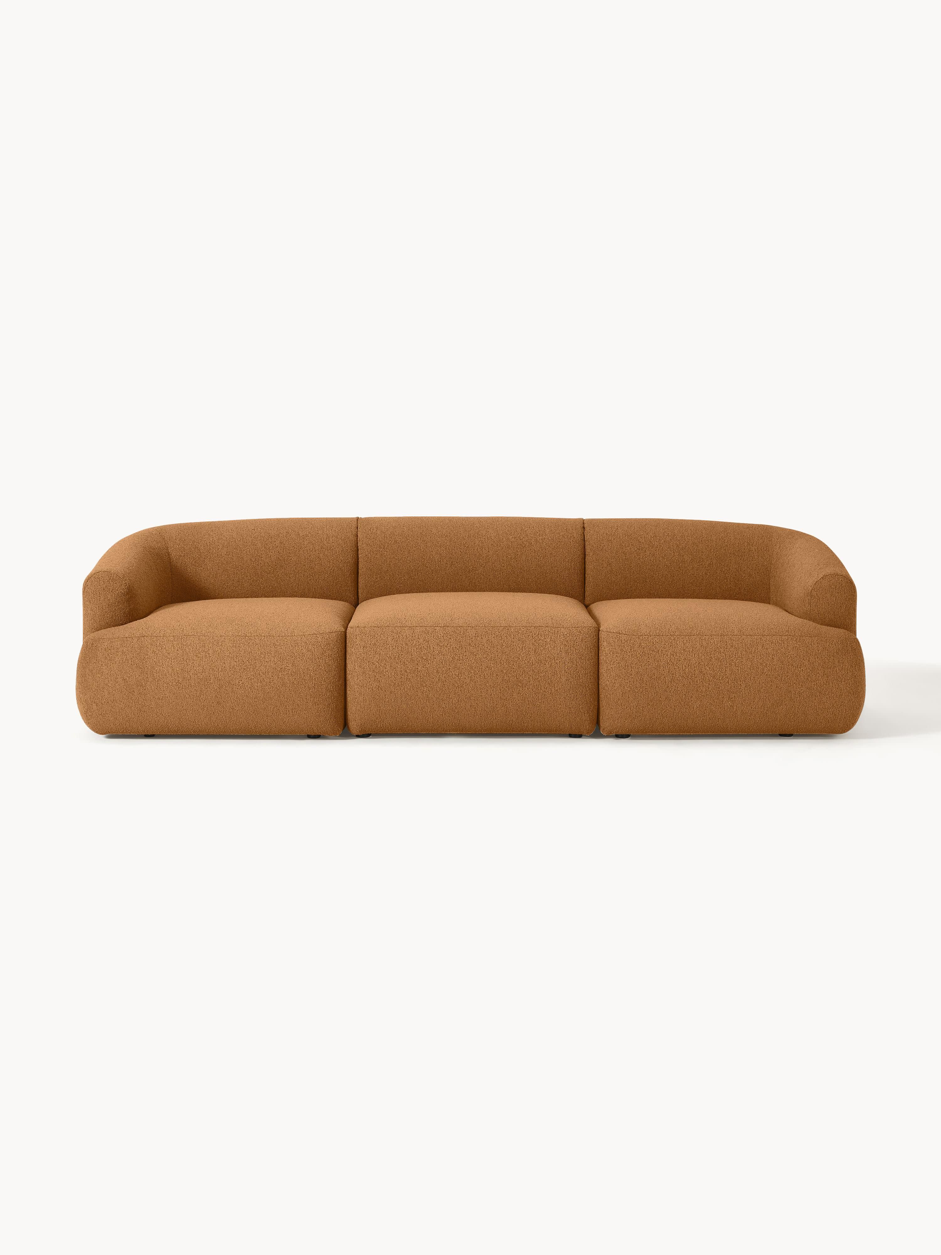 Galeriebild 1 - Modulares Bouclé-Sofa Sofia (3-Sitzer)