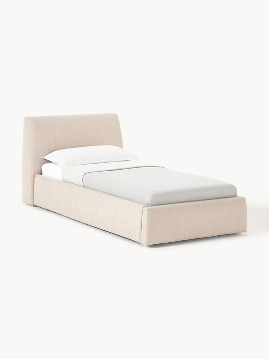 Galeriebild 1 - Gepolstertes Einzelbett Cloud mit Stauraum