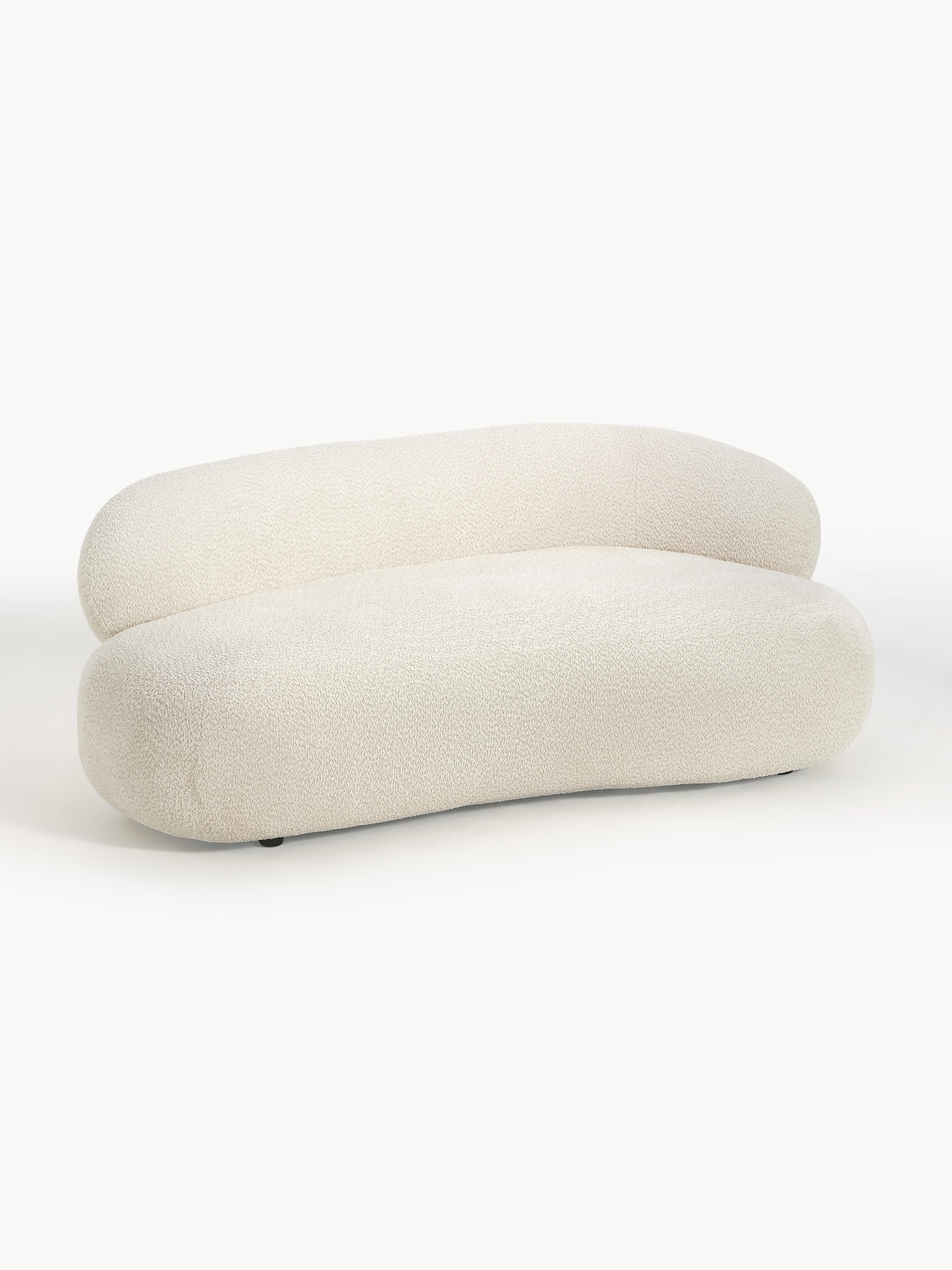 Sofa Alba (2-Sitzer) aus Teddy-Bouclé