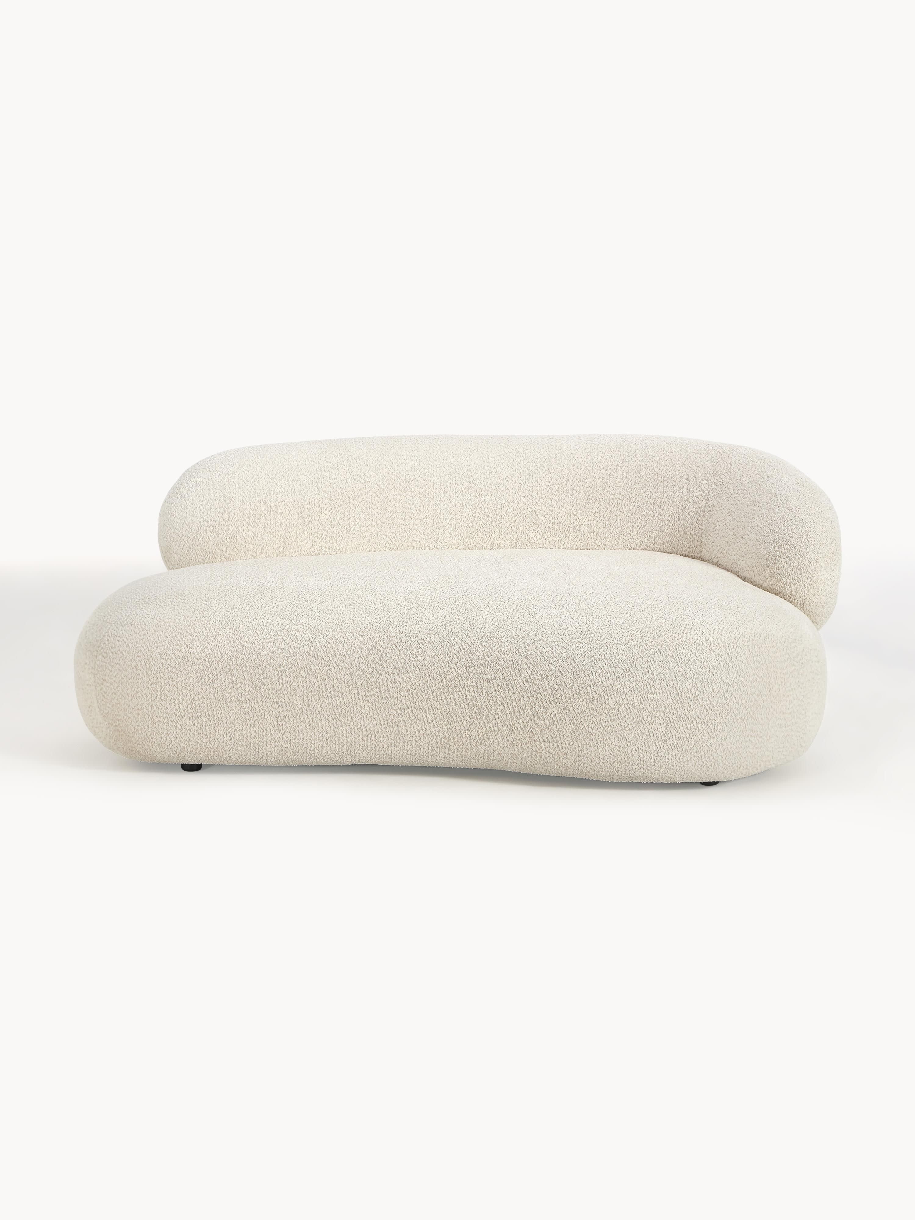 Galeriebild 1 - Sofa Alba (2-Sitzer) aus Teddy-Bouclé