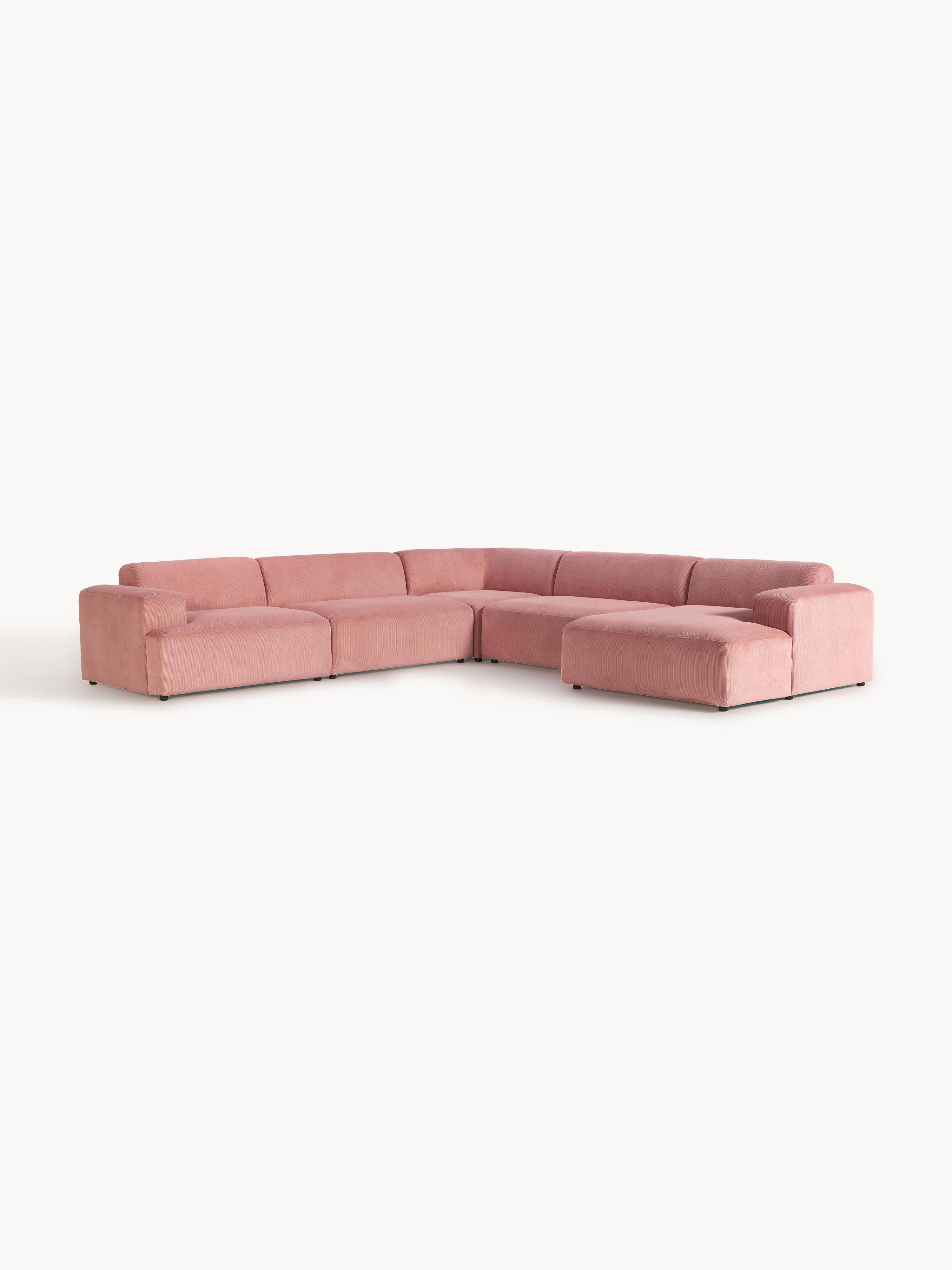 XL Cord-Ecksofa Melva