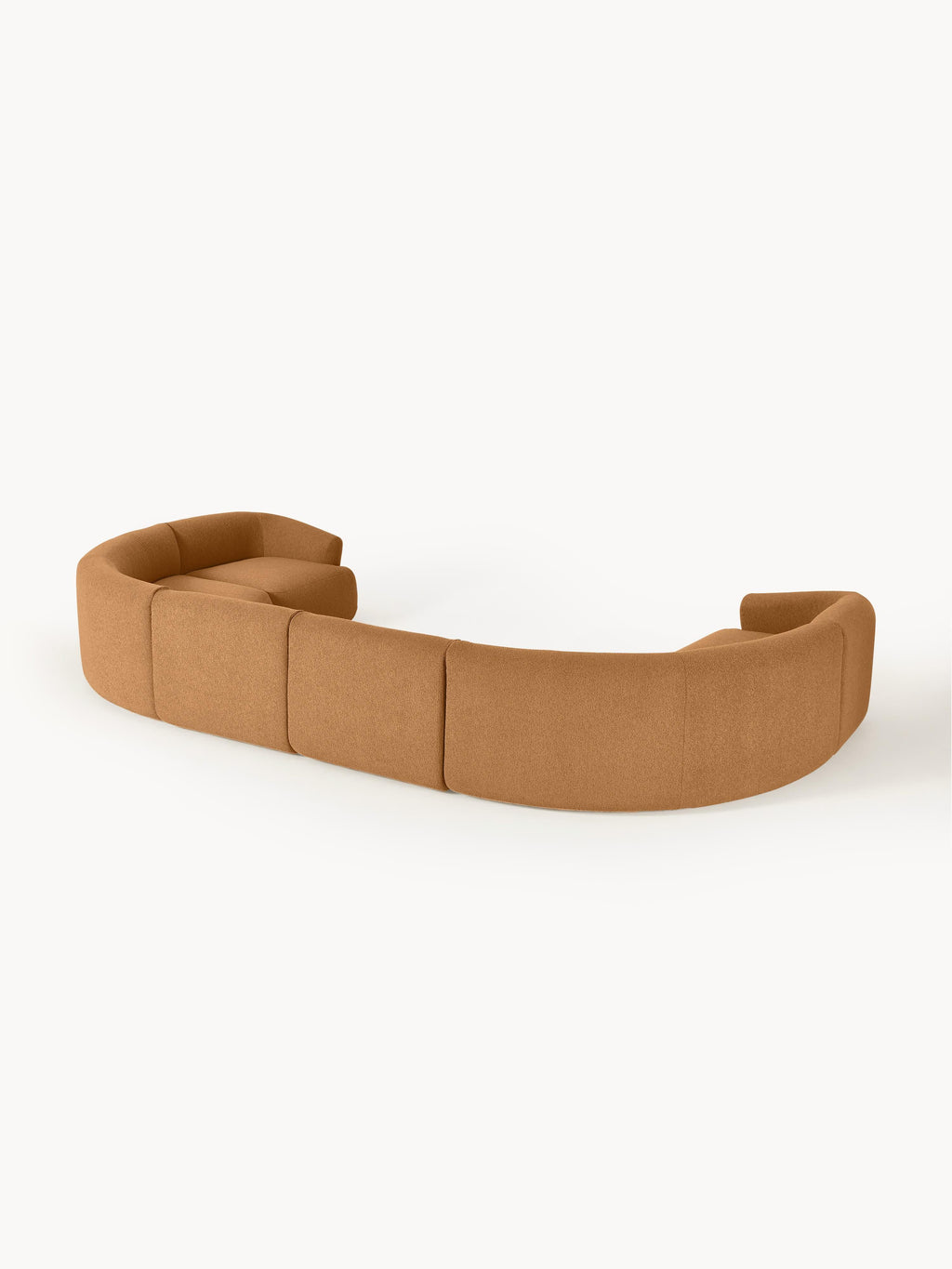 Modulares Bouclé-XL-Sofa Sofia