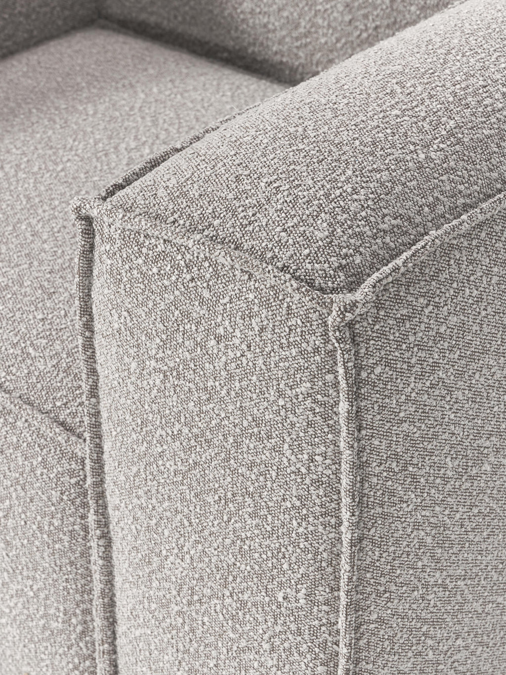 Sessel Lennon aus Bouclé