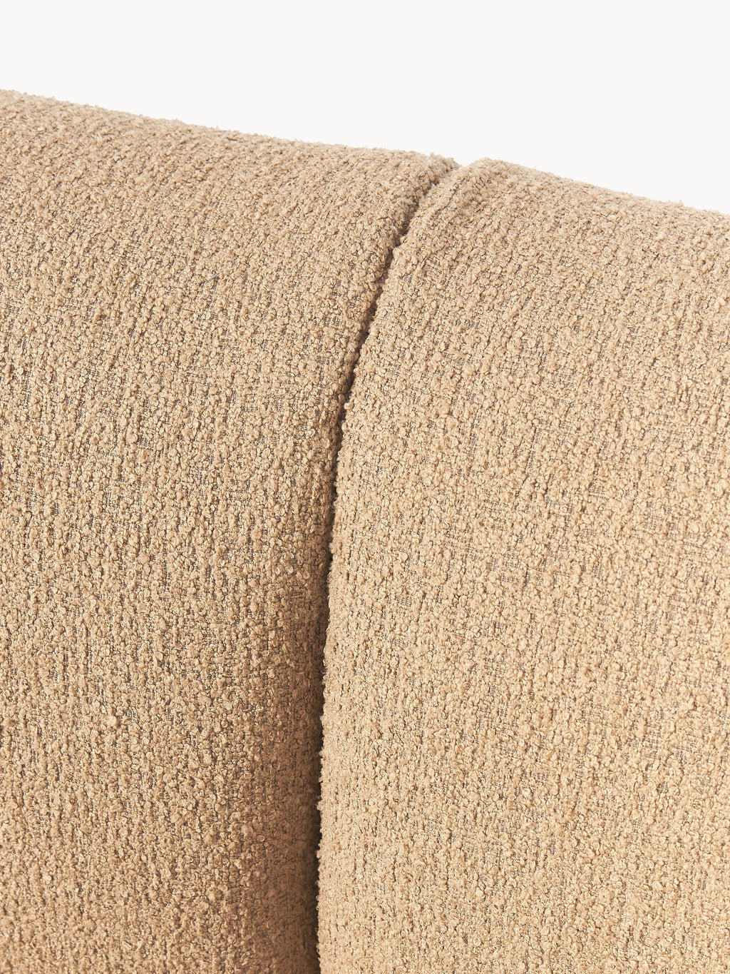 Modulares Bouclé-Ecksofa Sofia (4-Sitzer)