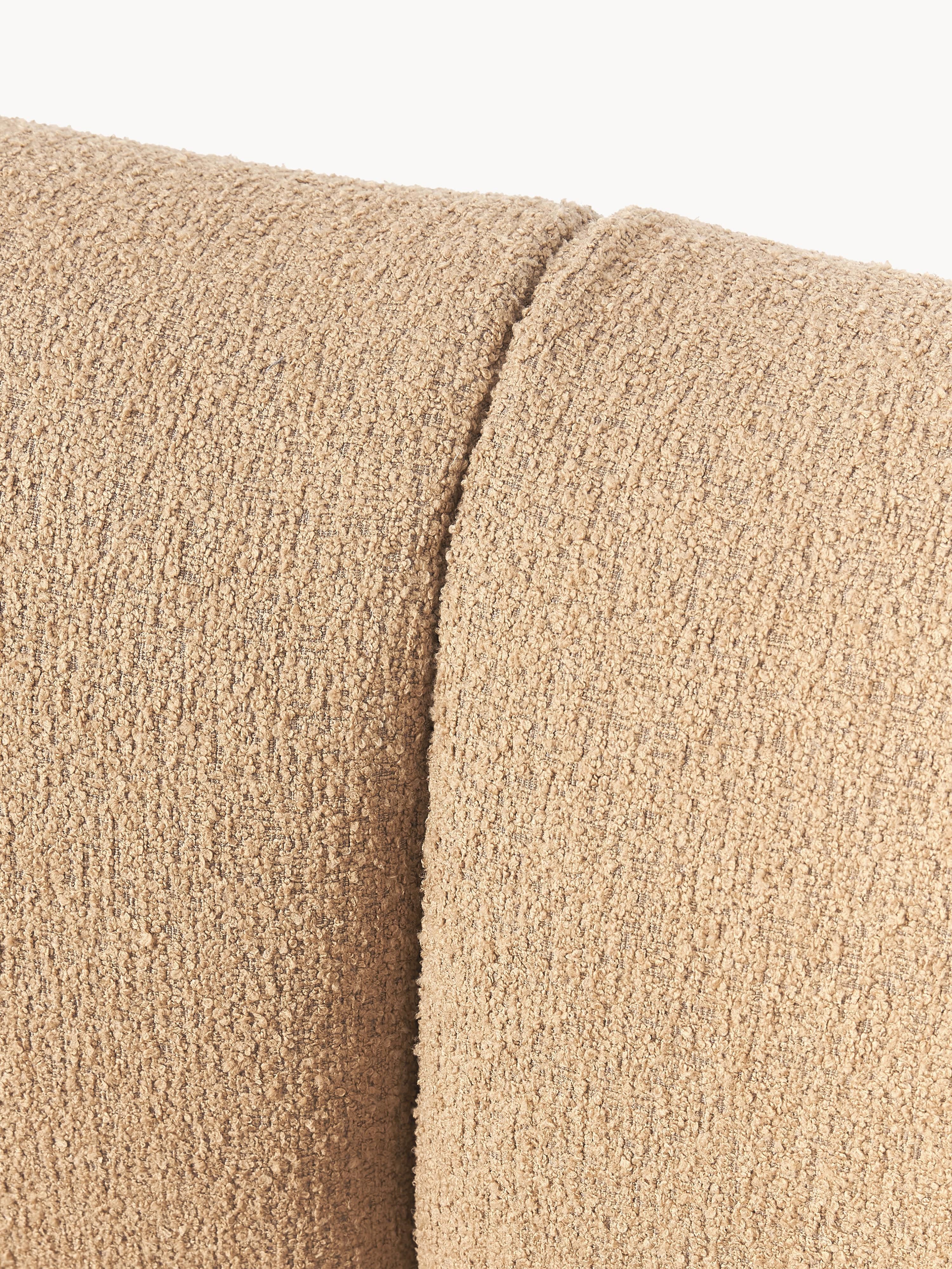 Modulares Bouclé-Ecksofa Sofia (4-Sitzer)