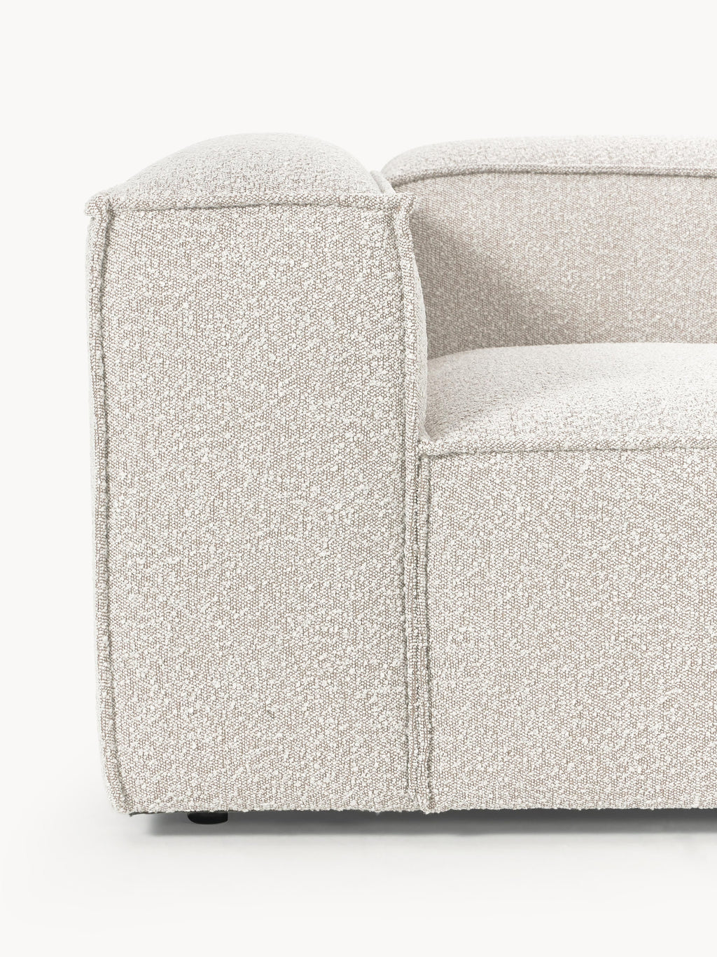 Modulares Sofa Lennon (3-Sitzer) aus Bouclé