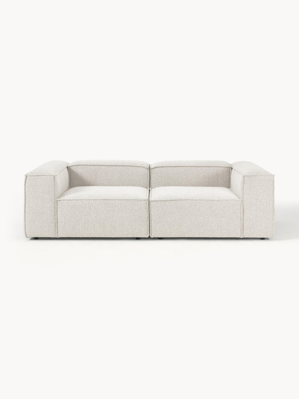 Galeriebild 1 - Modulares Sofa Lennon (3-Sitzer) aus Bouclé