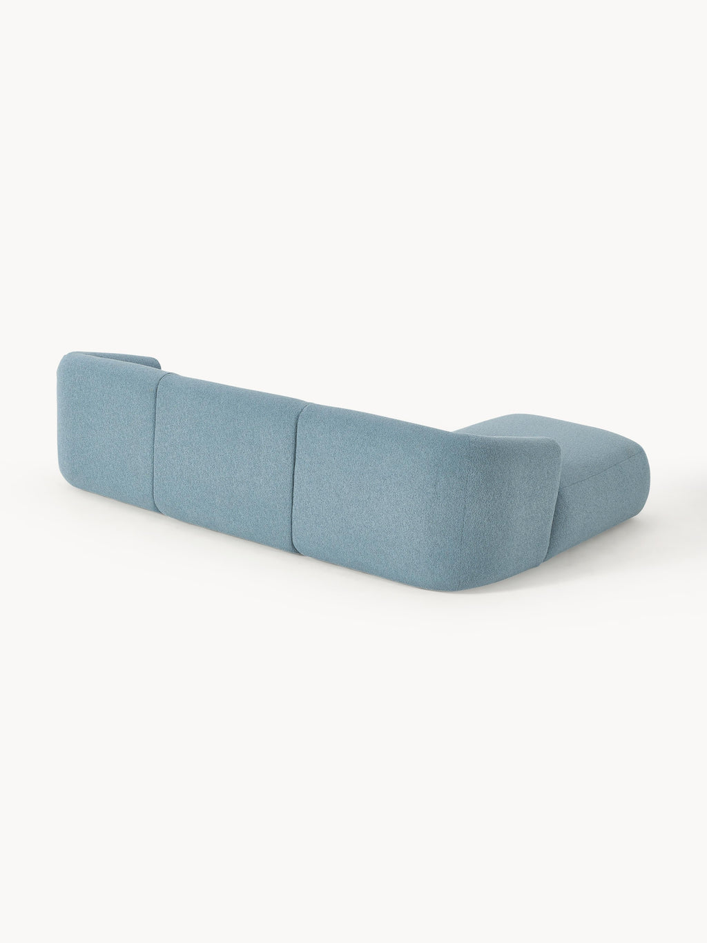 Modulares Bouclé-Ecksofa Sofia (3-Sitzer)
