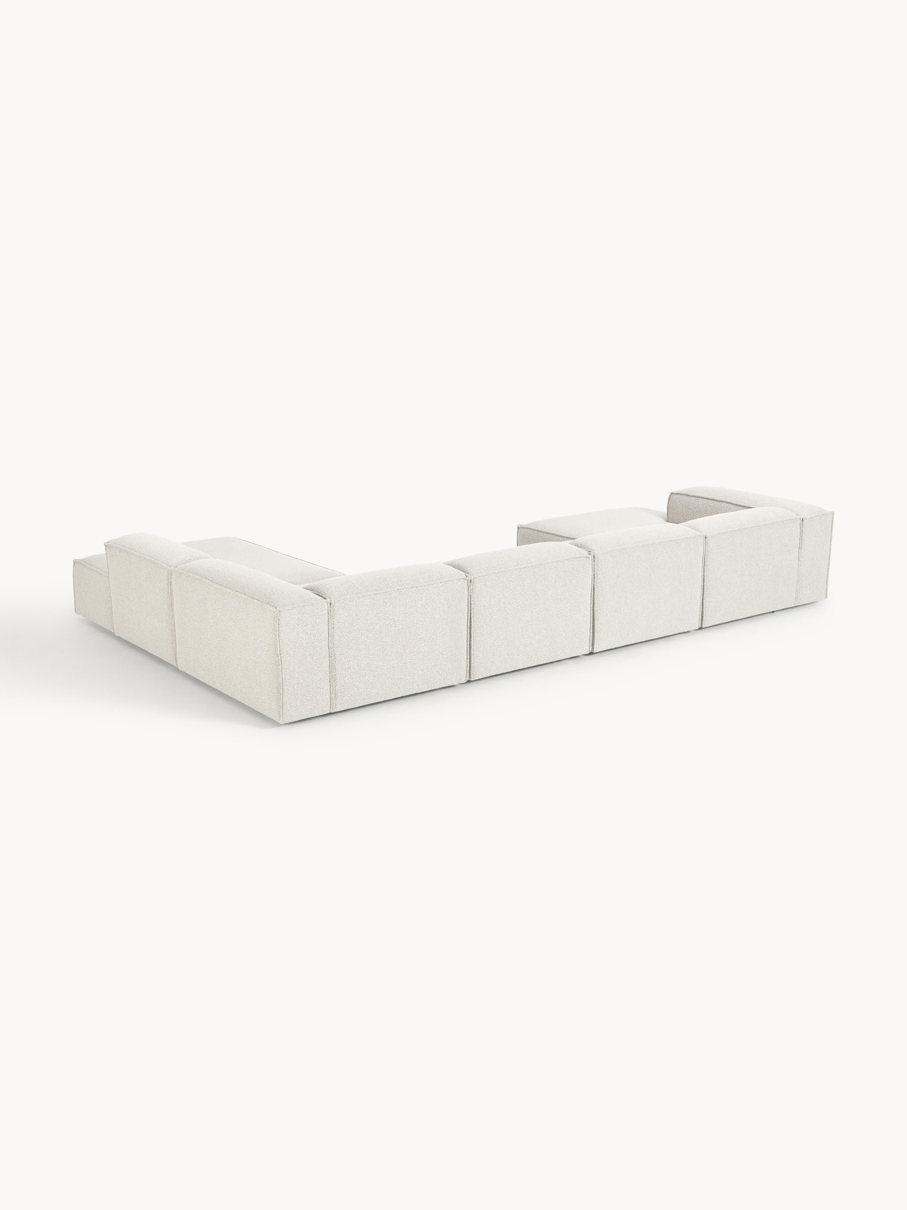 Modulares XL Sofa Lennon aus Bouclé