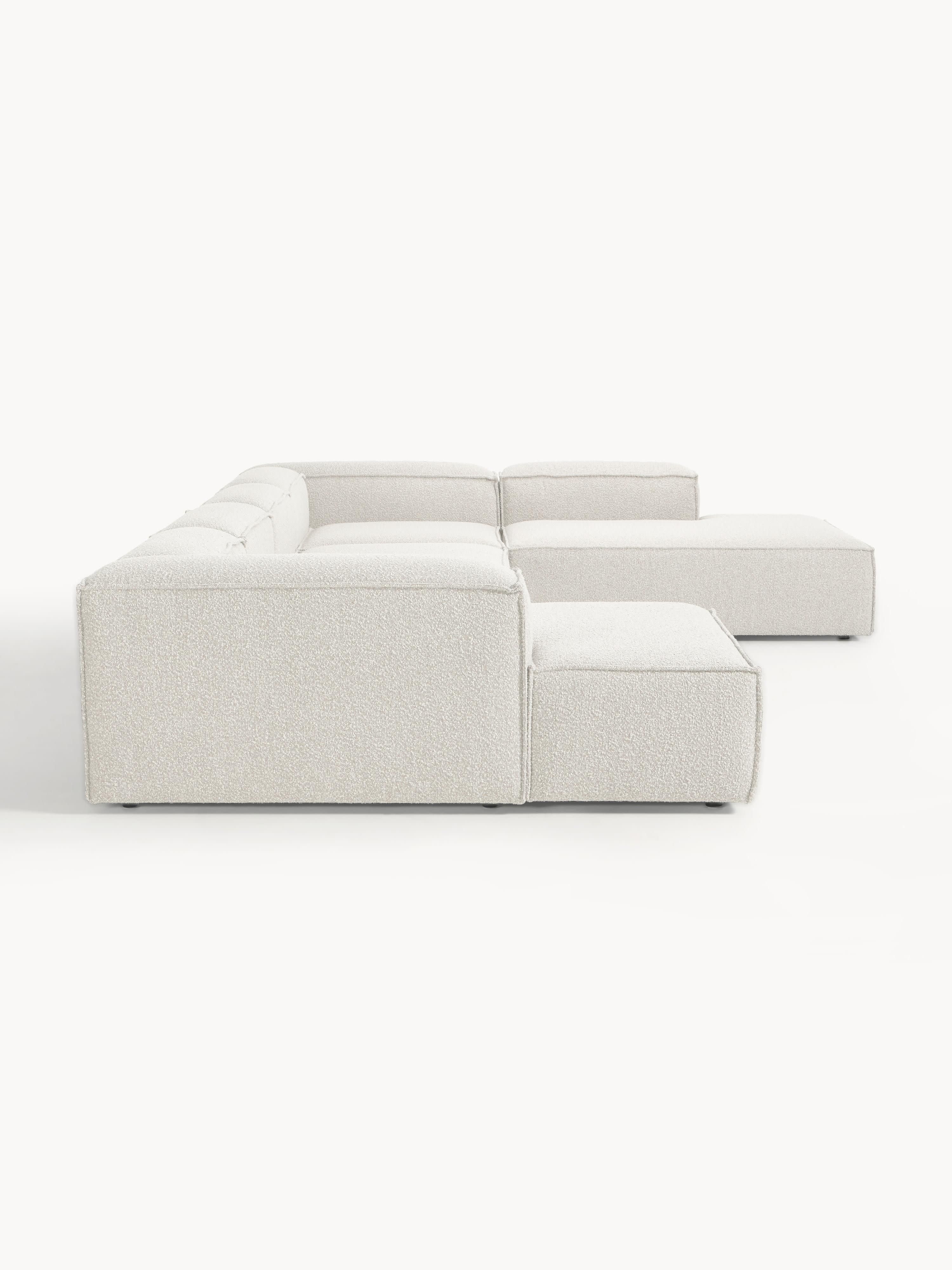 Modulares XL Sofa Lennon aus Bouclé