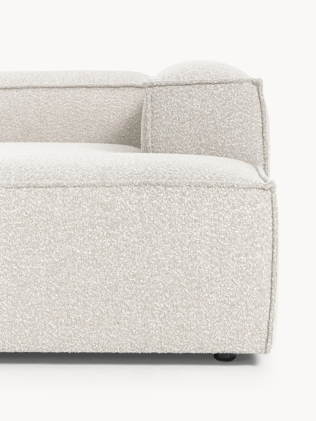 Modulares XL Sofa Lennon aus Bouclé