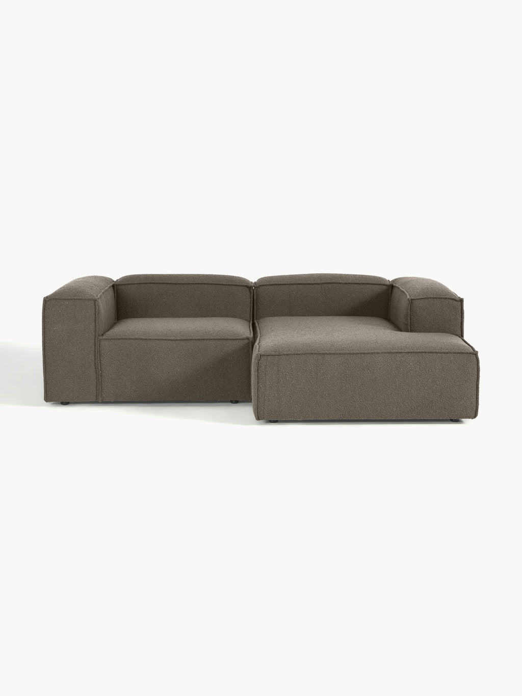Galeriebild 1 - Modulares Bouclé-Ecksofa Lennon (2-Sitzer)