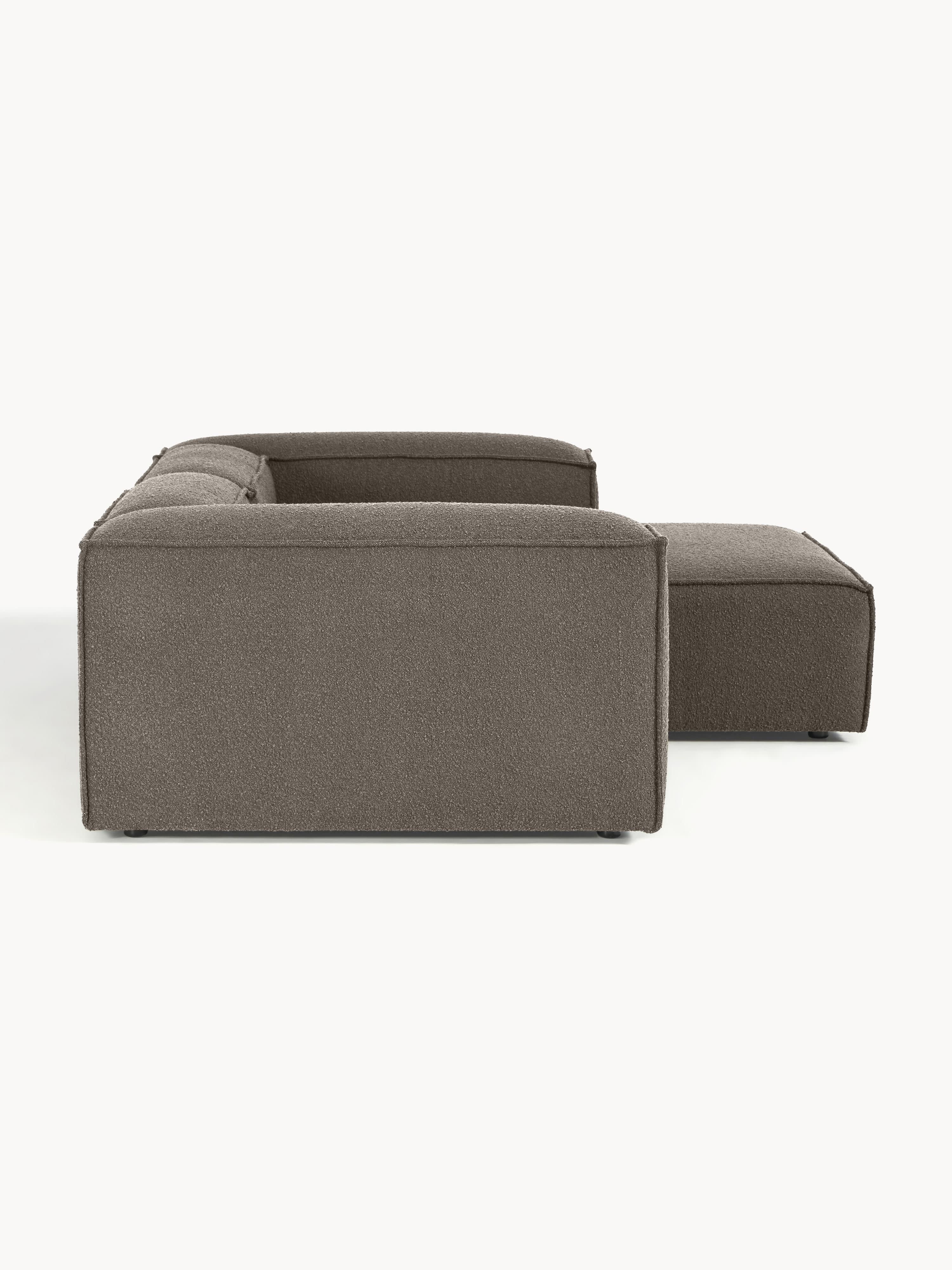 Modulares Bouclé-Ecksofa Lennon (2-Sitzer)