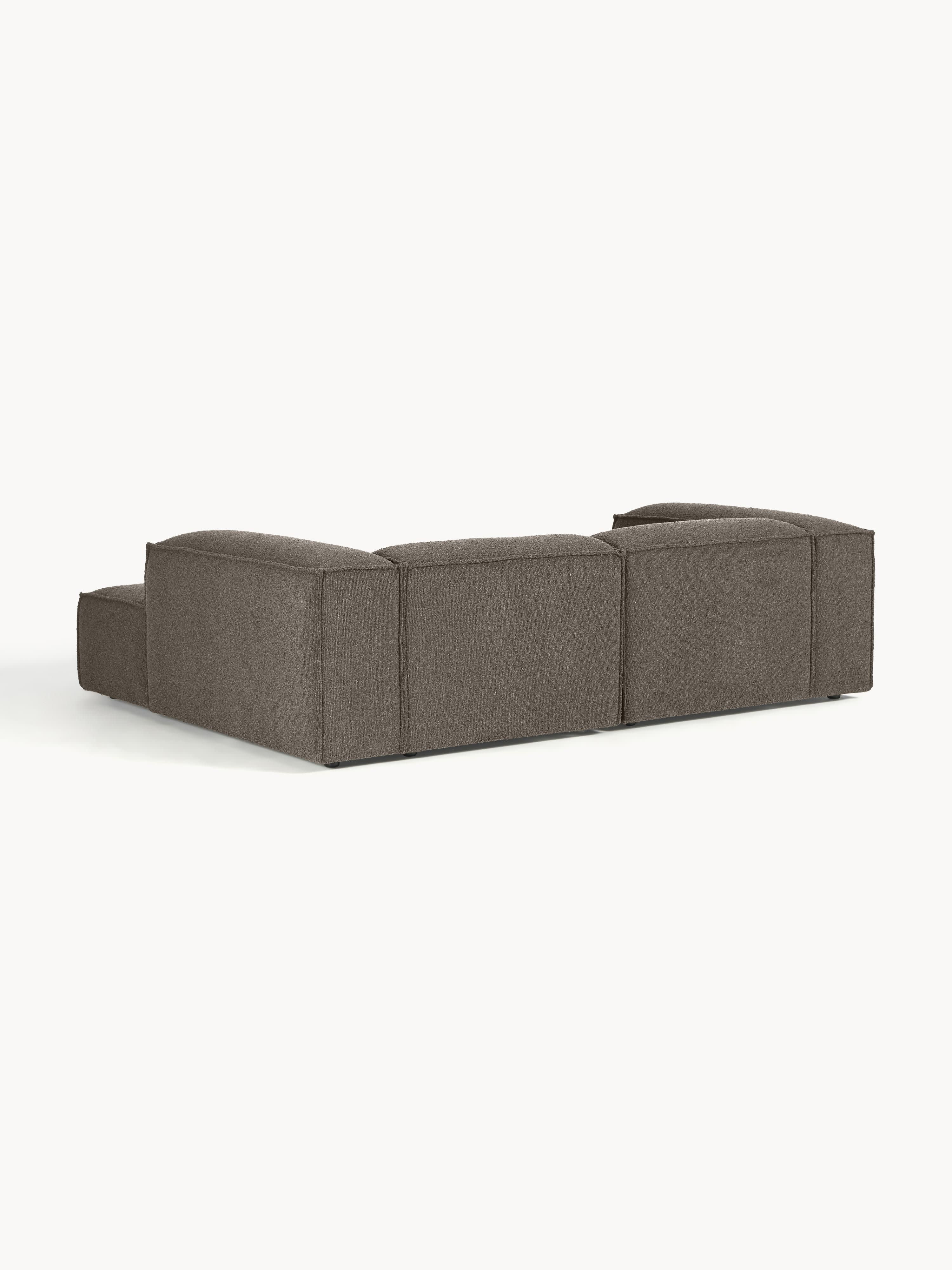 Modulares Bouclé-Ecksofa Lennon (2-Sitzer)