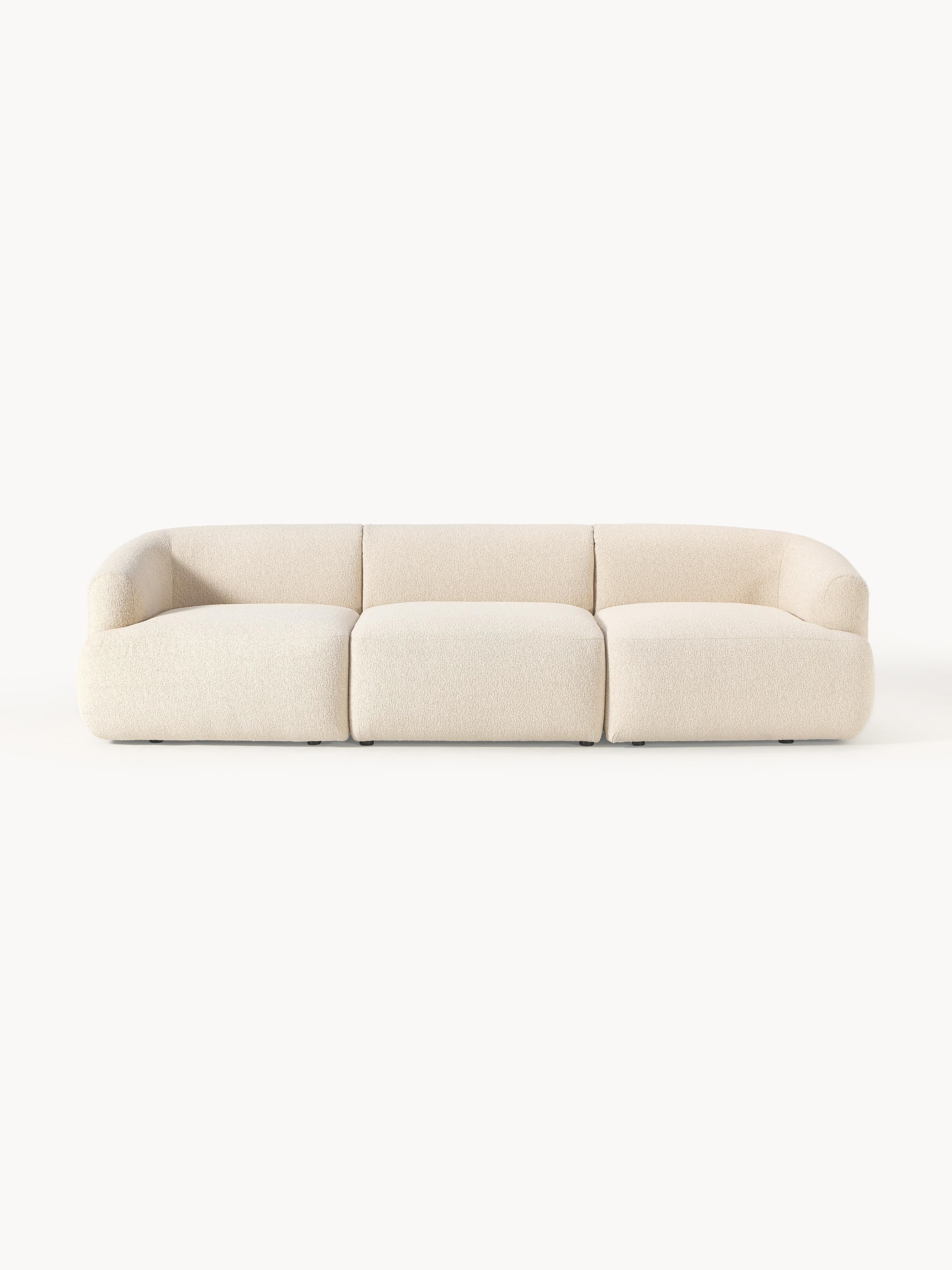 Galeriebild 1 - Modulares Bouclé-Sofa Sofia (3-Sitzer)