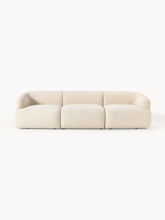 Galeriebild 1 - Modulares Bouclé-Sofa Sofia (3-Sitzer)
