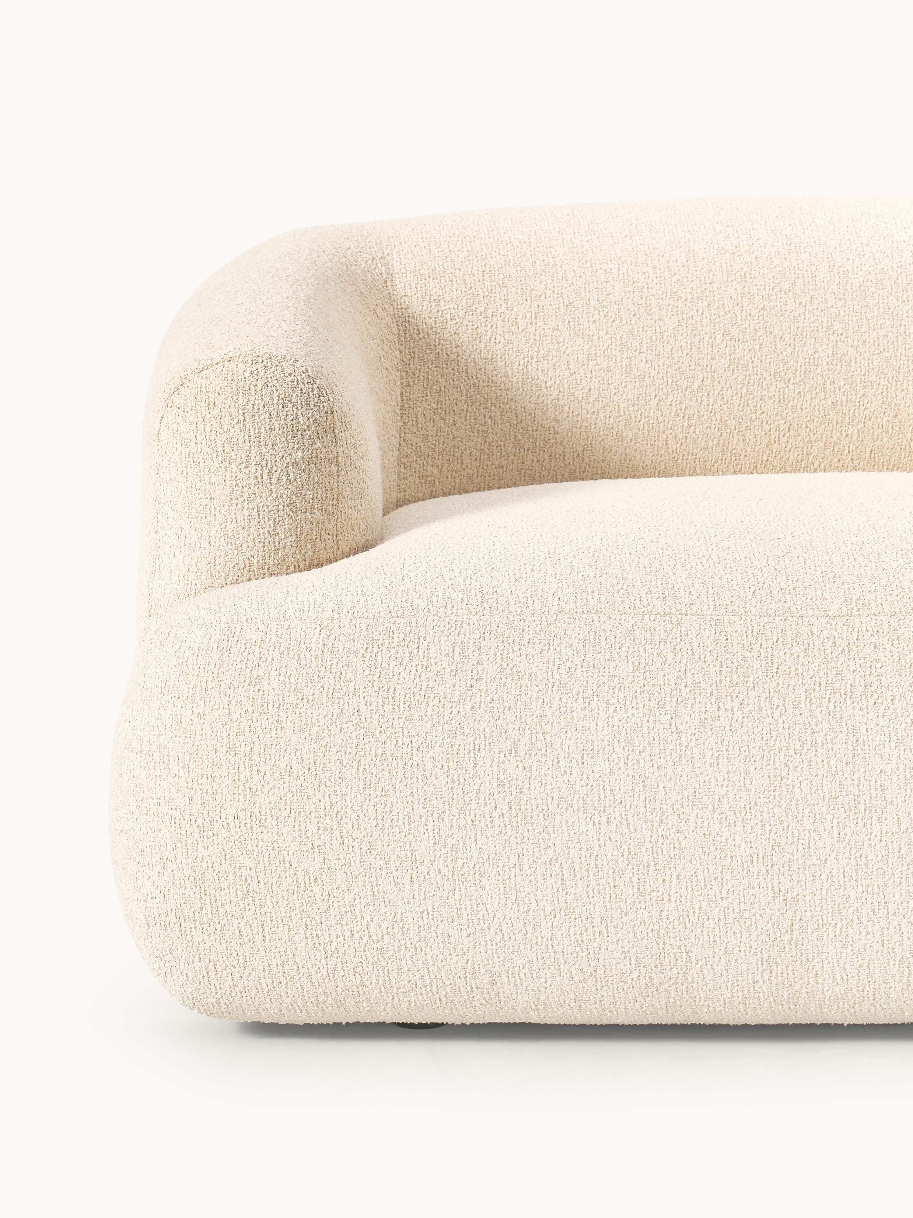 Modulares Bouclé-Sofa Sofia (3-Sitzer)
