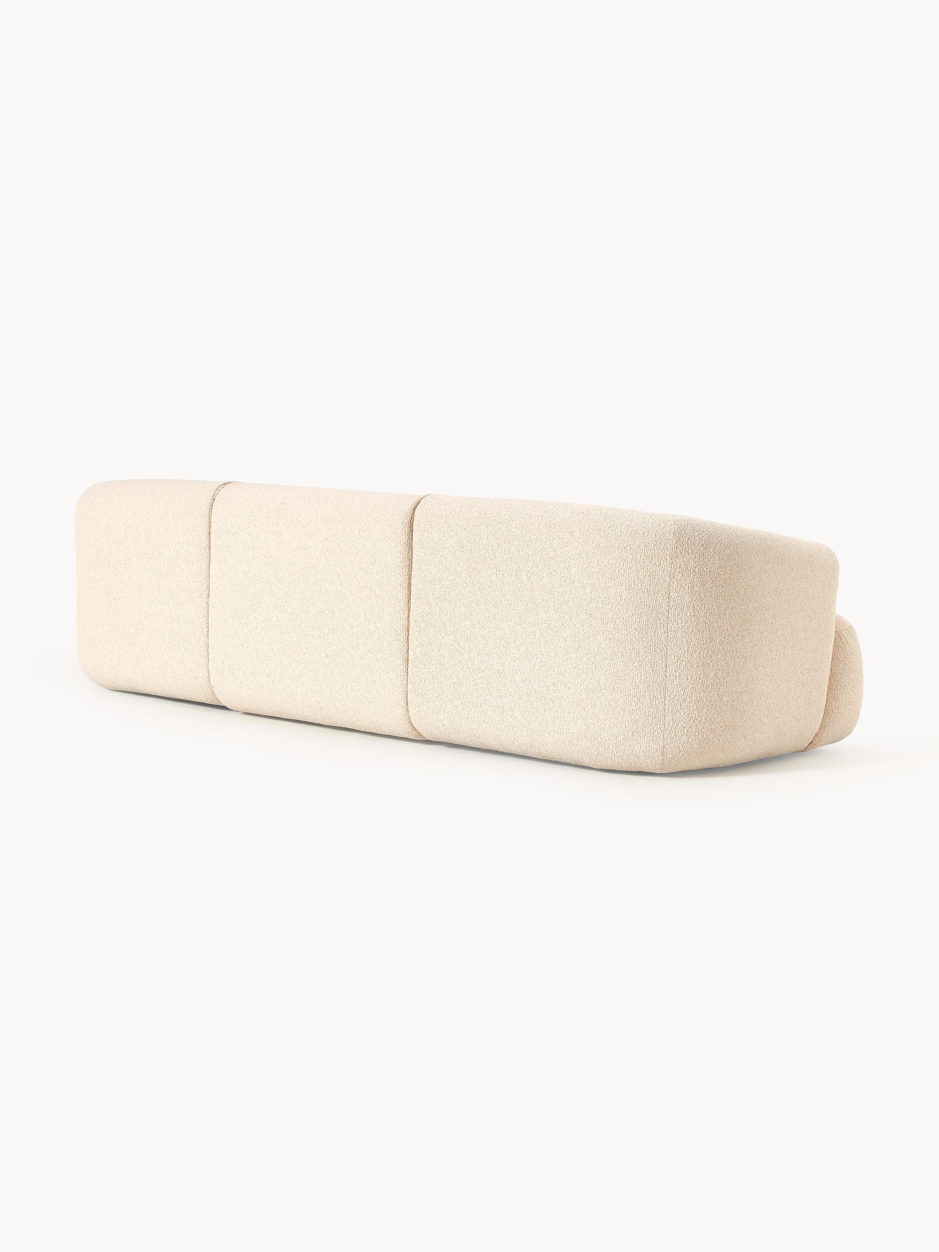 Modulares Bouclé-Sofa Sofia (3-Sitzer)