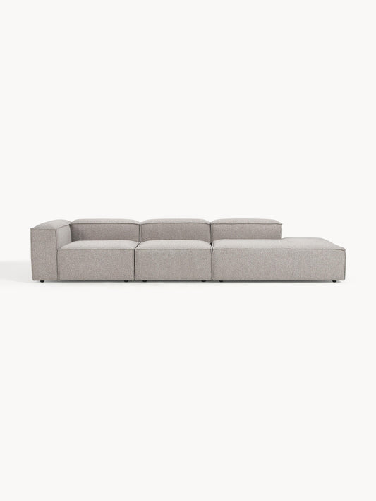 Galeriebild 1 - Modulare XL-Ottomane Lennon aus Bouclé