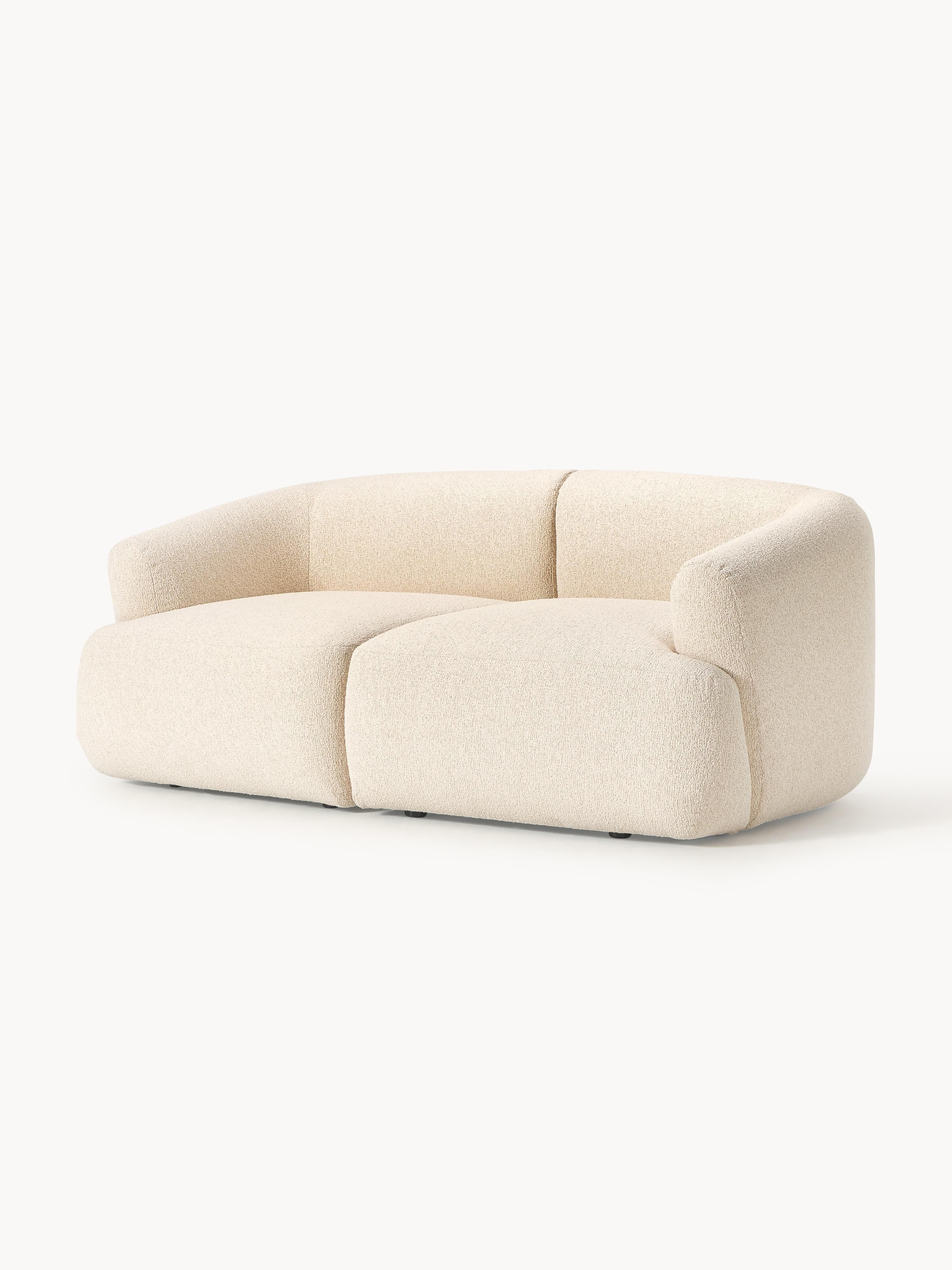 Modulares Bouclé-Sofa Sofia (2-Sitzer)